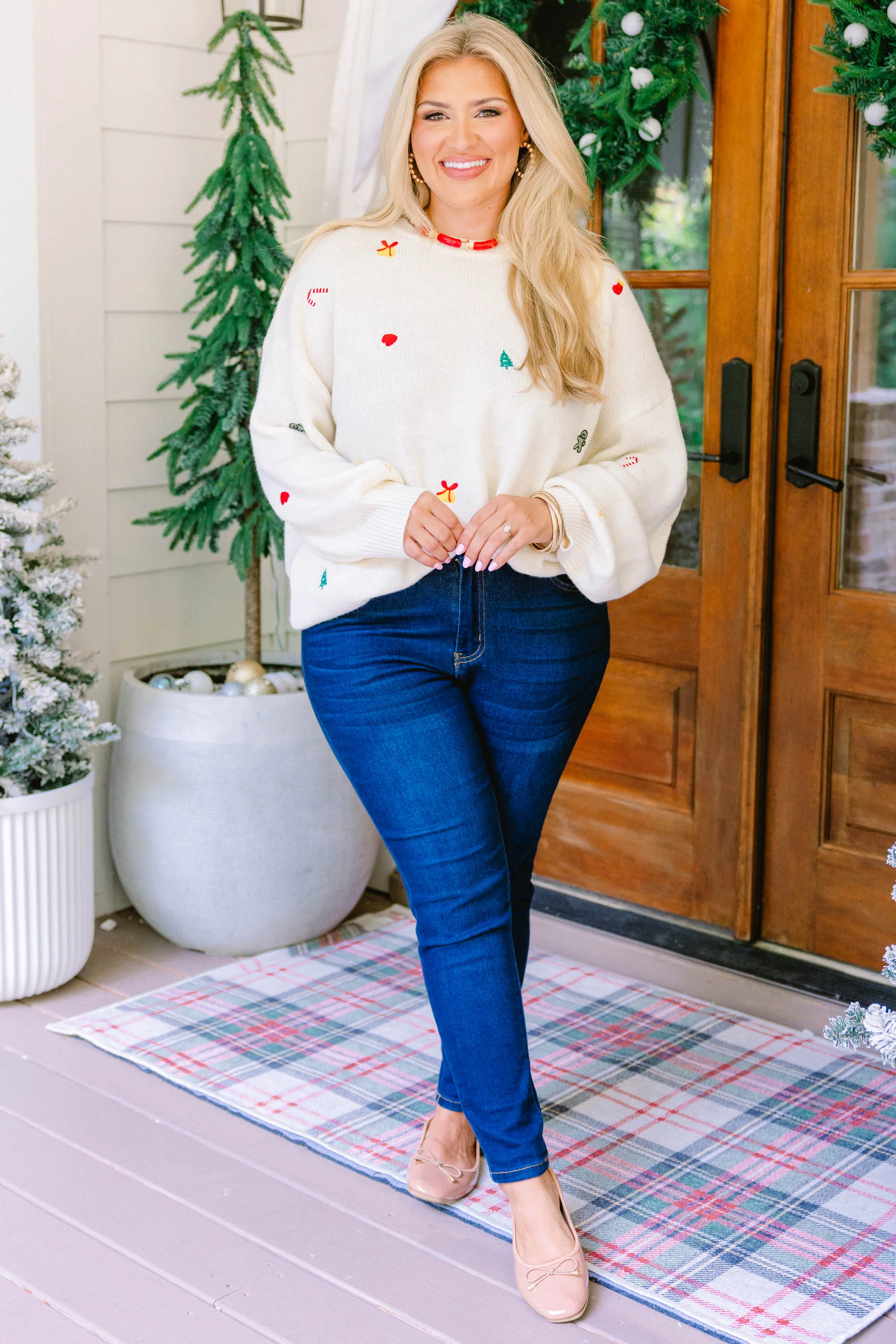 Pure Comfort Sweater, Cream - Giverhouse