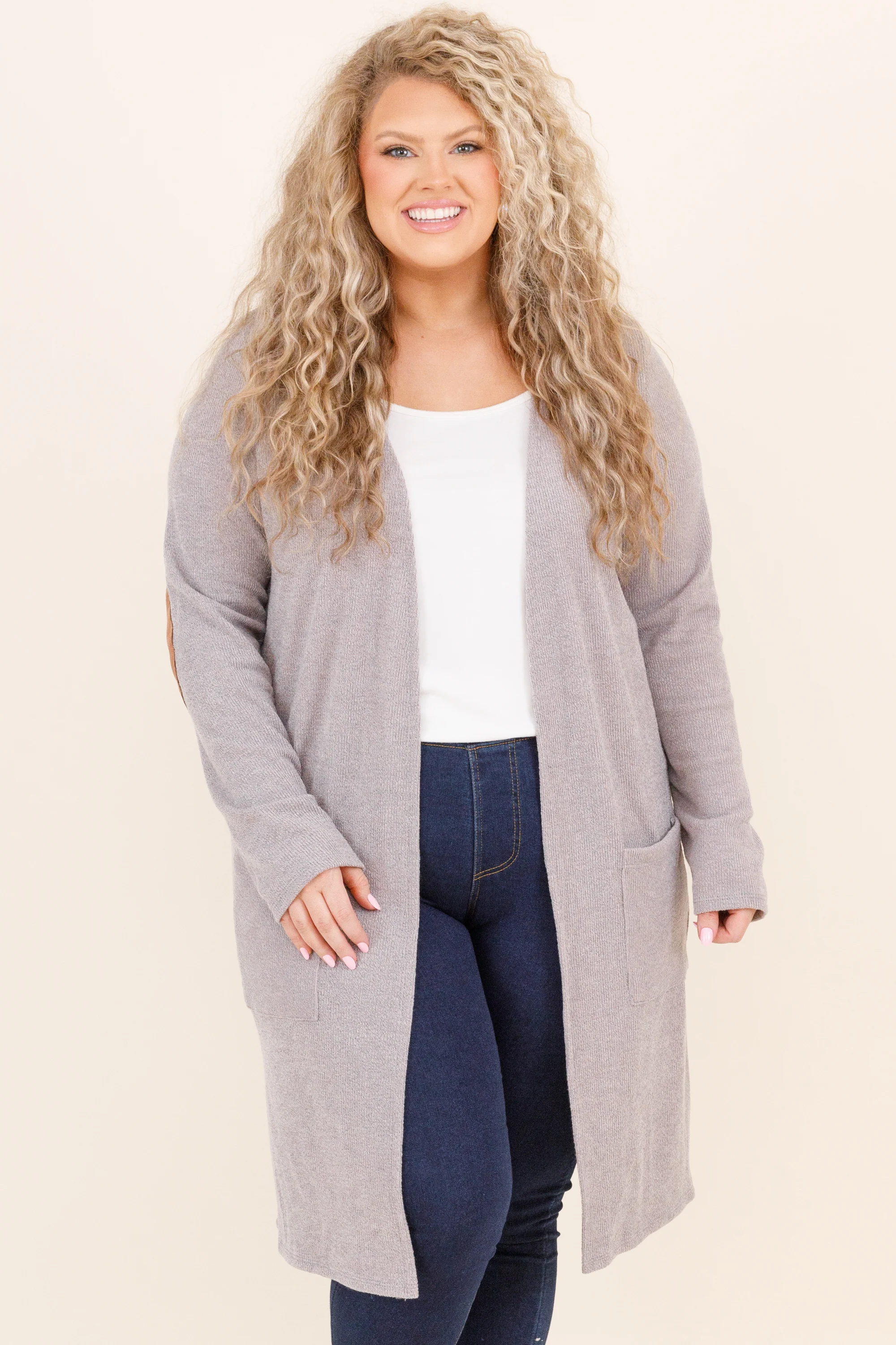 Cuddle Weather Cardigan, Grey - Giverhouse