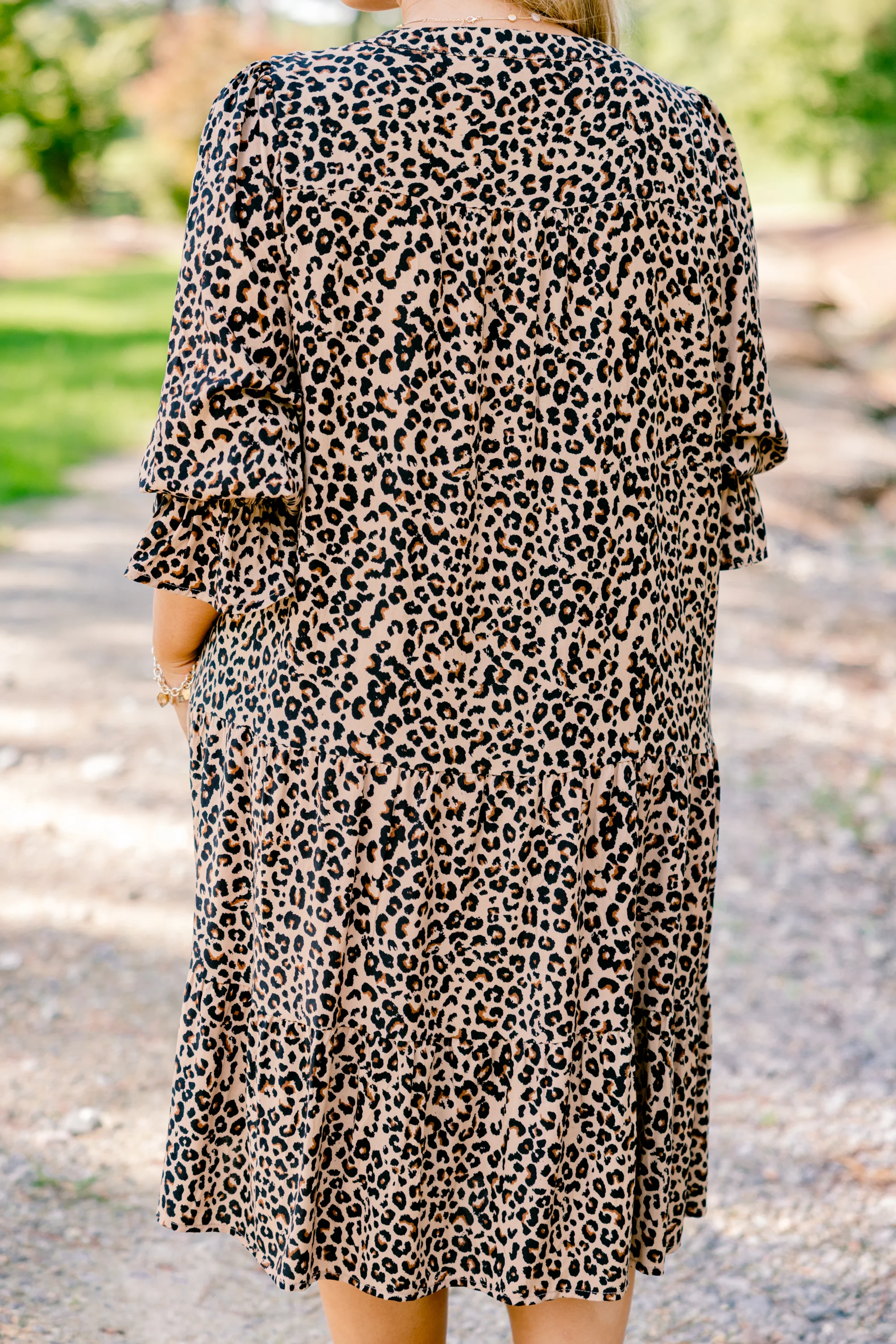 What You Know Dress, Brown Leopard - Giverhouse