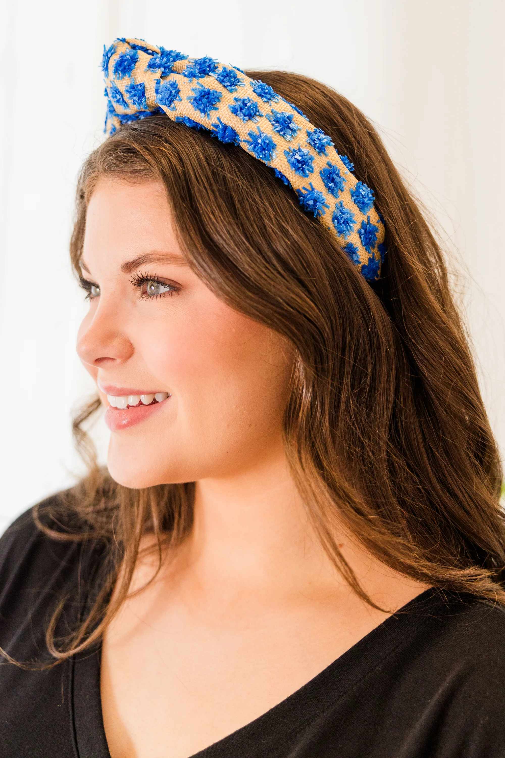 In For Some Fun Headband, Blue - Giverhouse