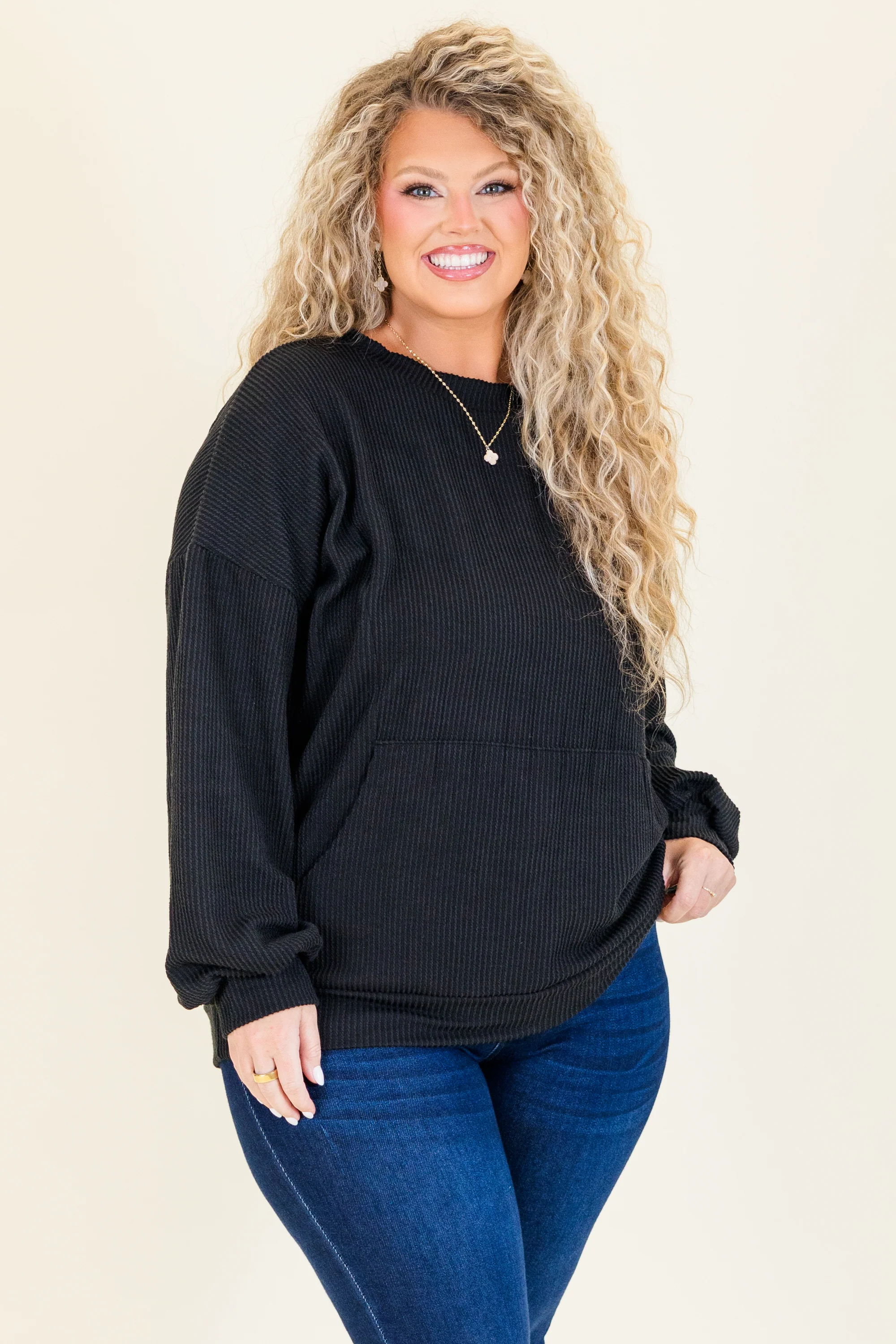 Fresh For You Top, Black - Giverhouse