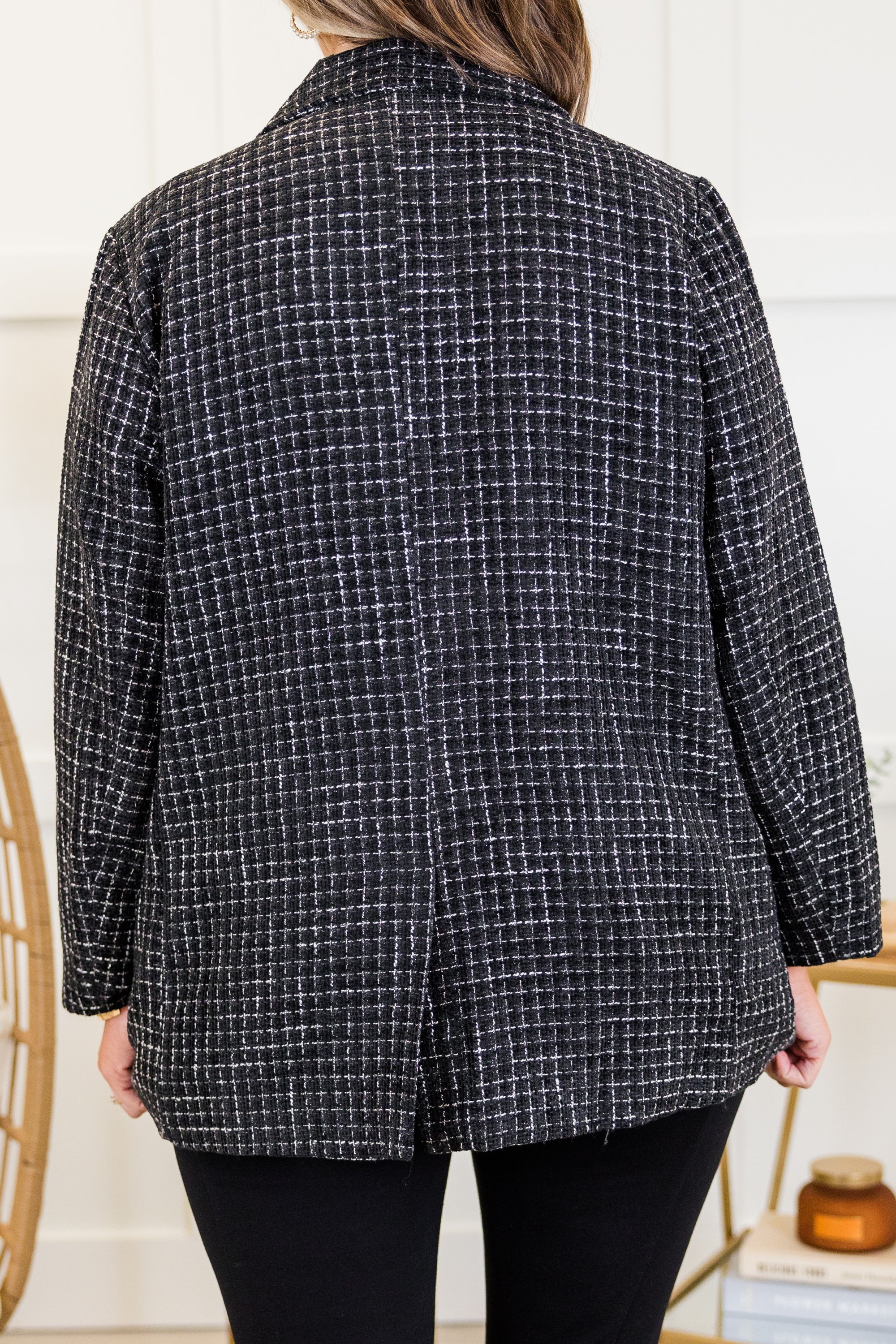 On My Way To Business Jacket, Black - Giverhouse