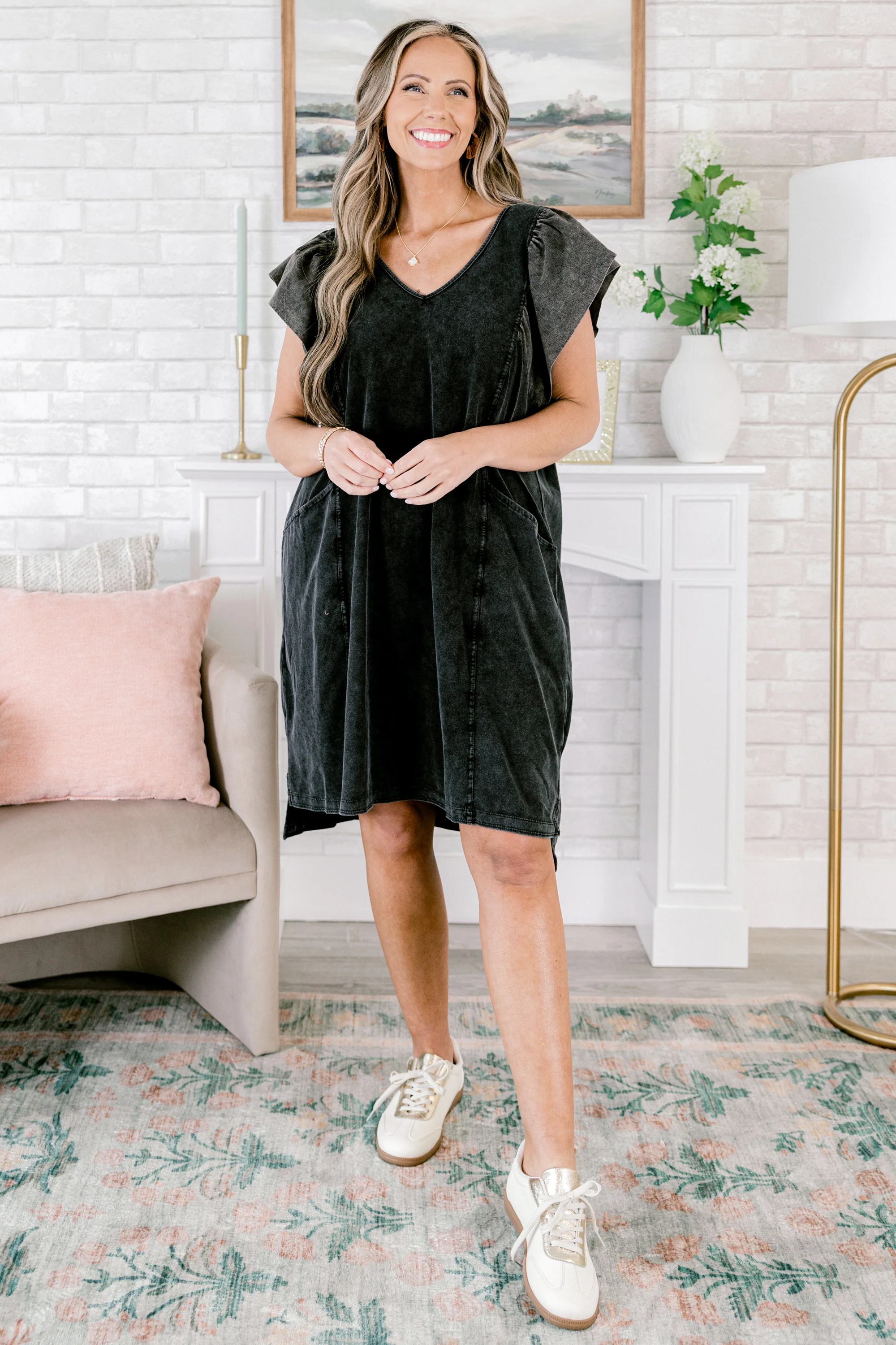 Can't Get Enough Dress, Black - Giverhouse