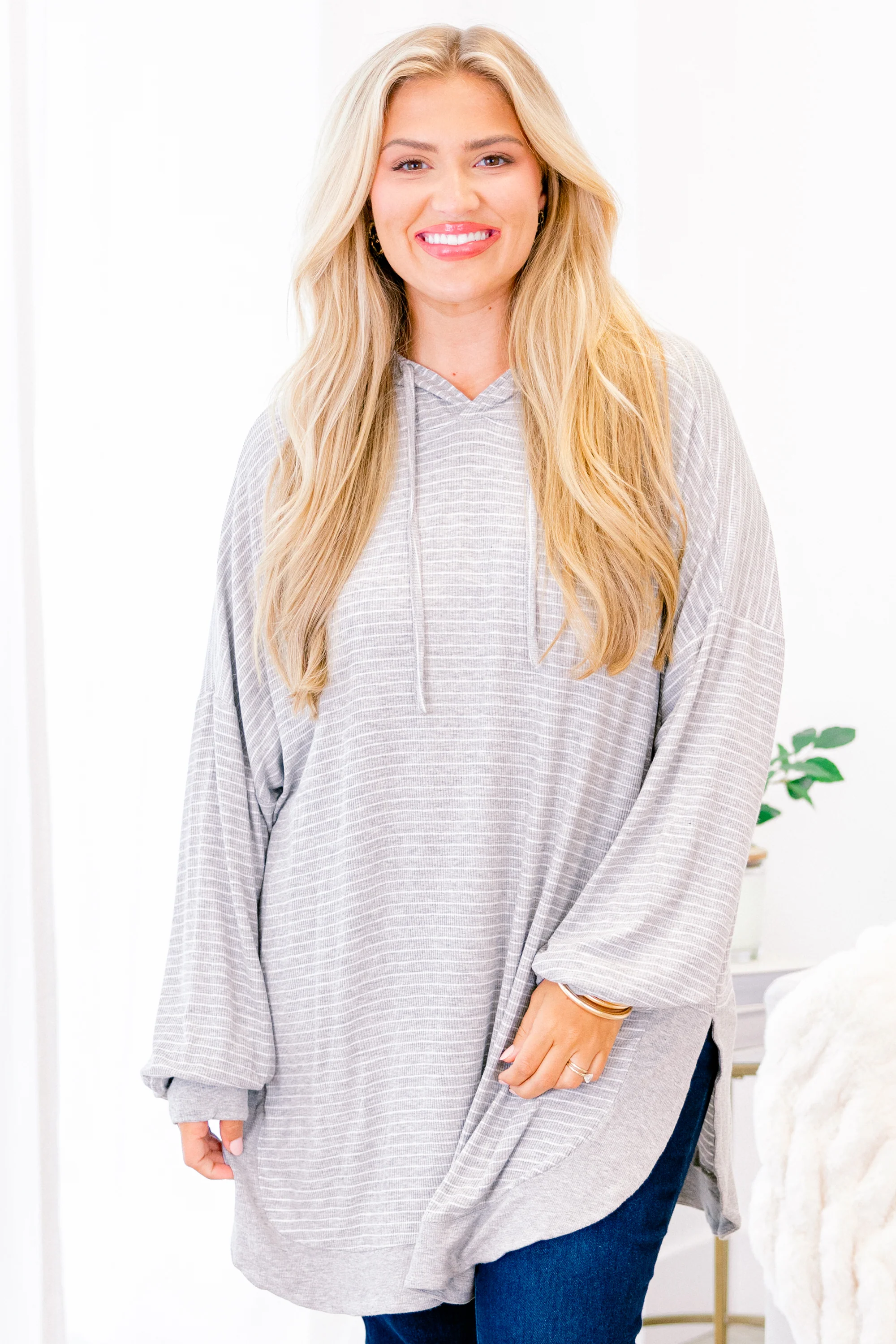 Don't Fall Tonight Hoodie, Gray - Giverhouse