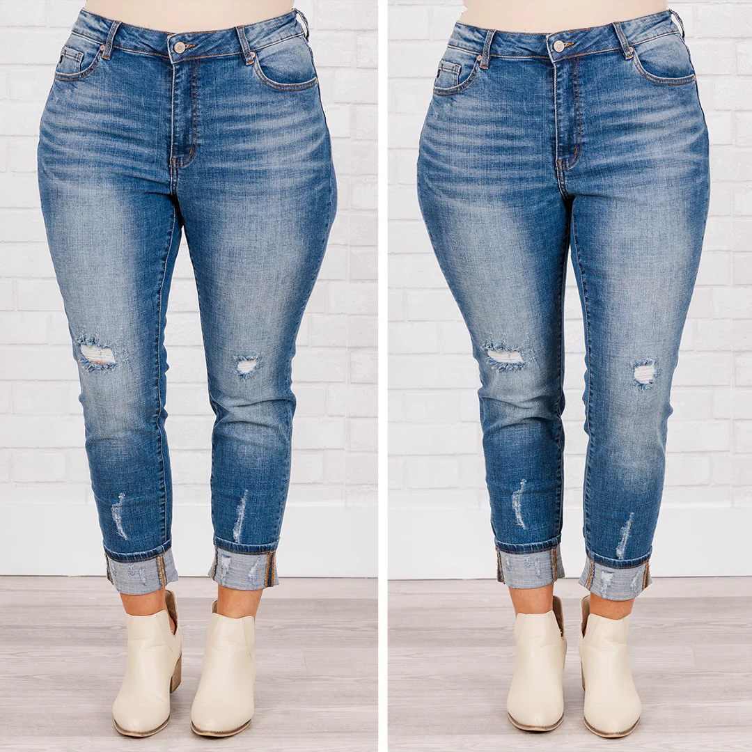 Blue My Mind Skinny Jeans, Medium Wash - Giverhouse