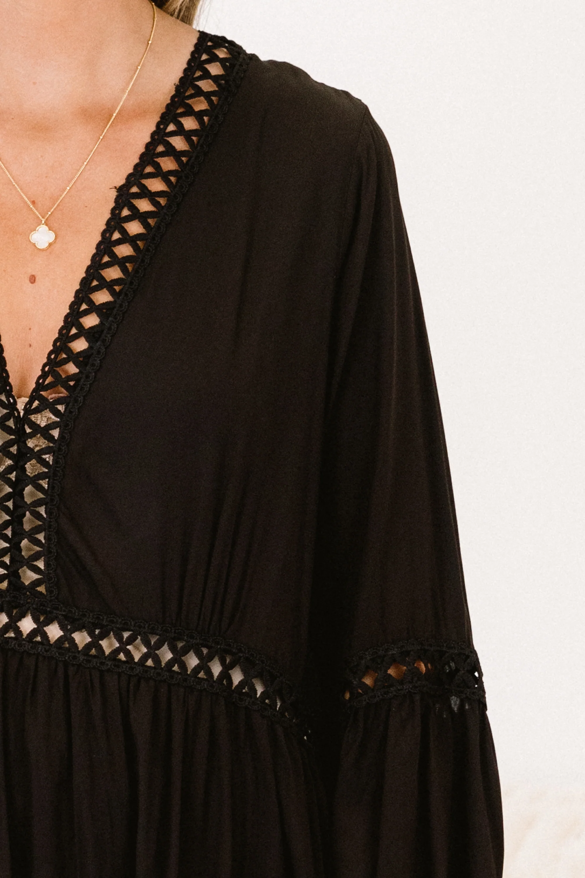 Brighten My Day Dress, Black - Giverhouse