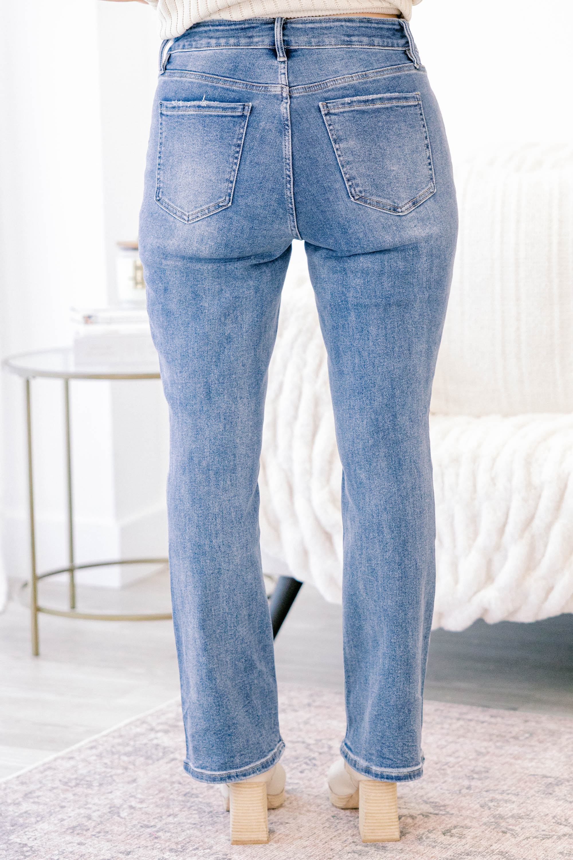 Here To Stay Jeans, Blue - Giverhouse