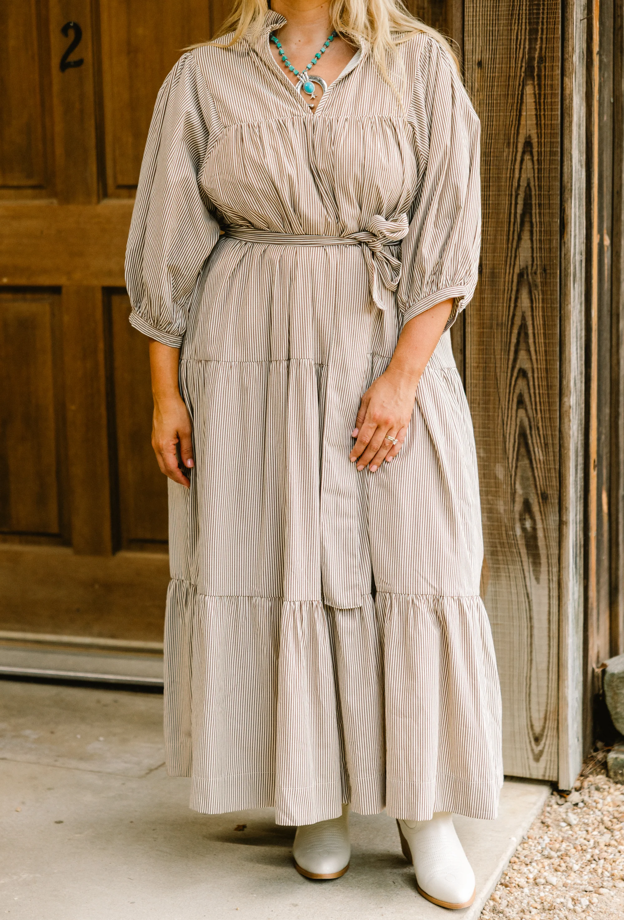 What It's All About Dress, Brown - Giverhouse