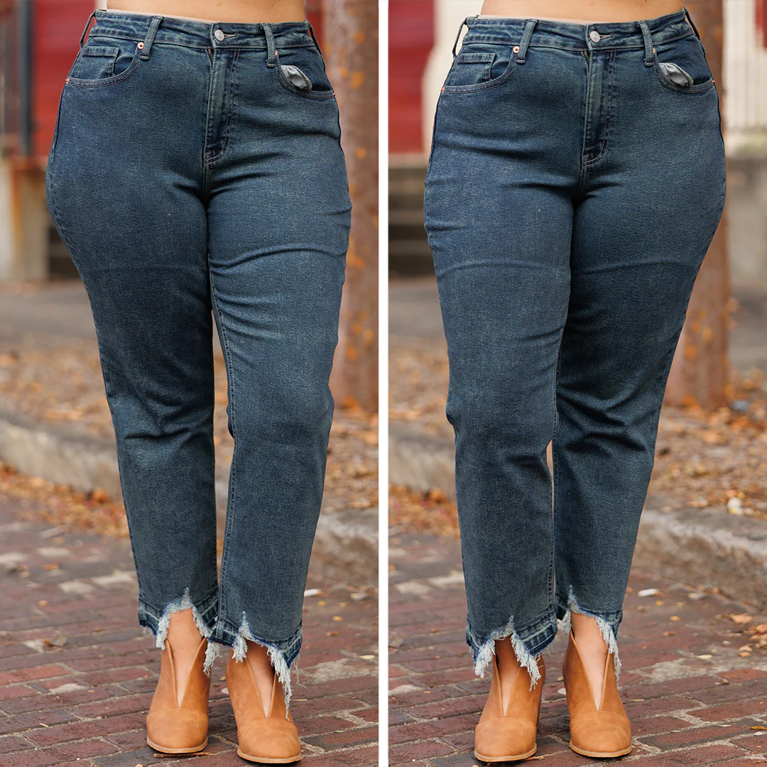 Never Good Enough Jeans, Dark Wash - Giverhouse