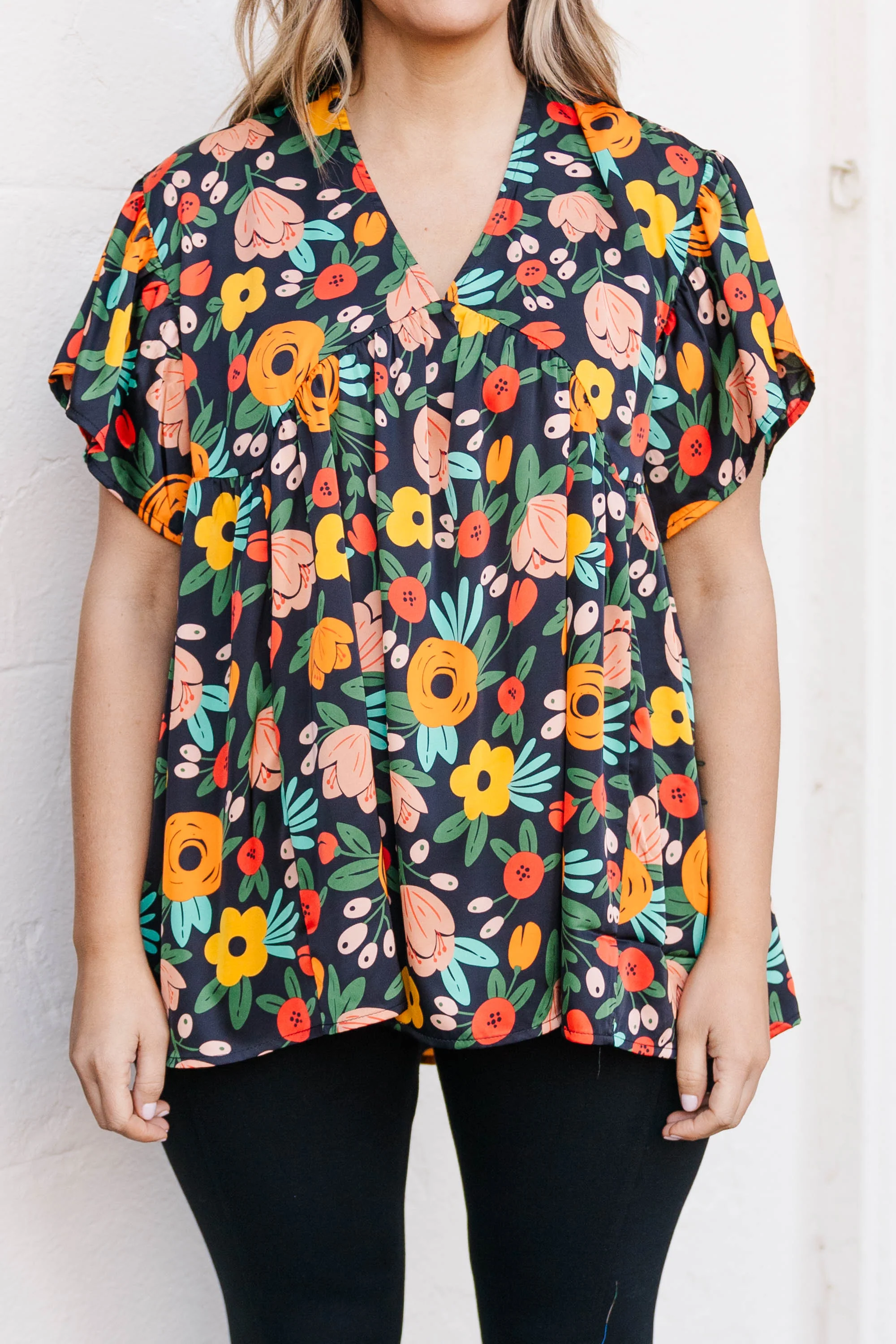 Rosie Top, Black - Giverhouse