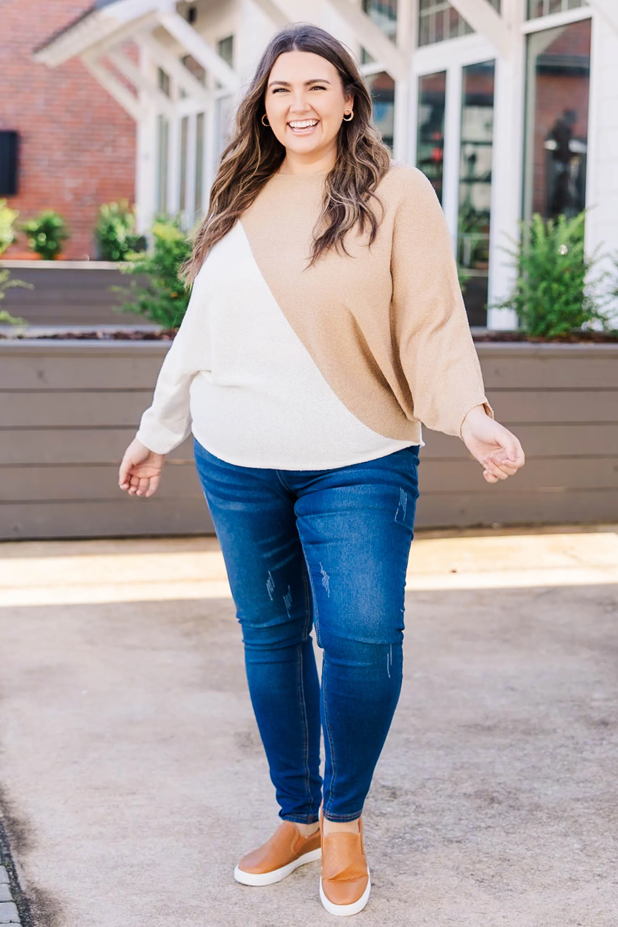 Embrace The Unknown Top, Cream - Giverhouse