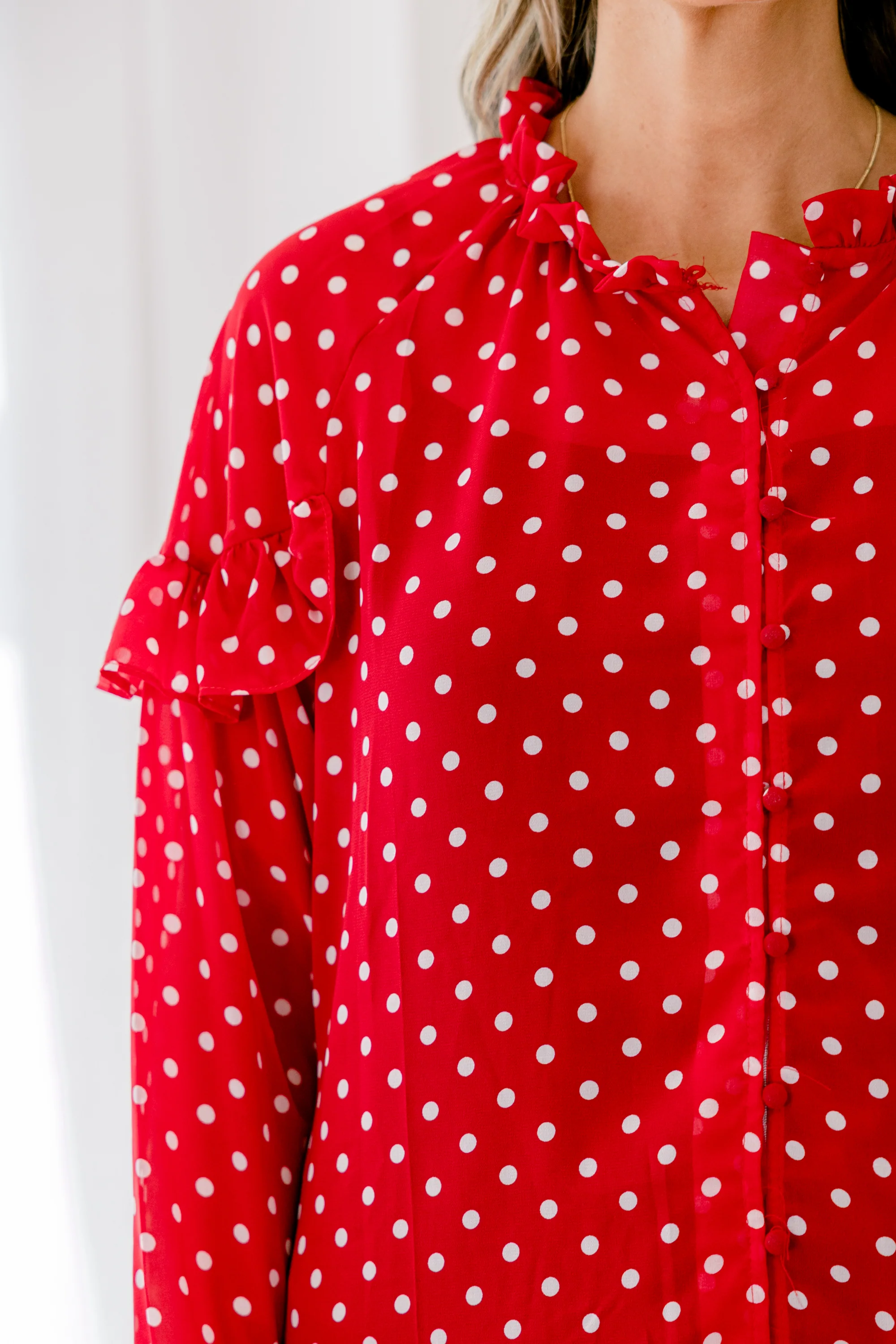 Happiness Is Homemade Top, Red - Giverhouse