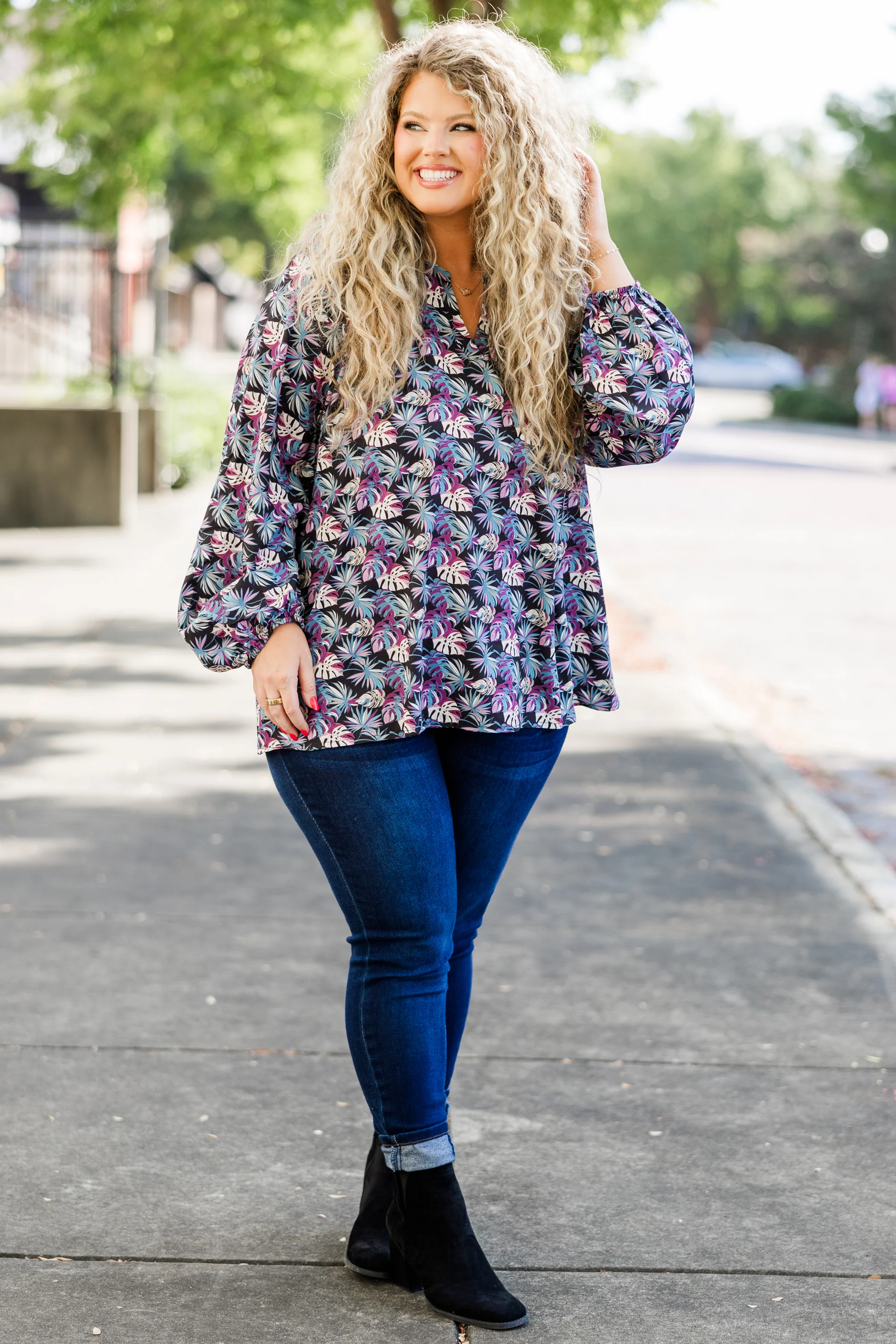 Go Both Ways Top, Black - Giverhouse