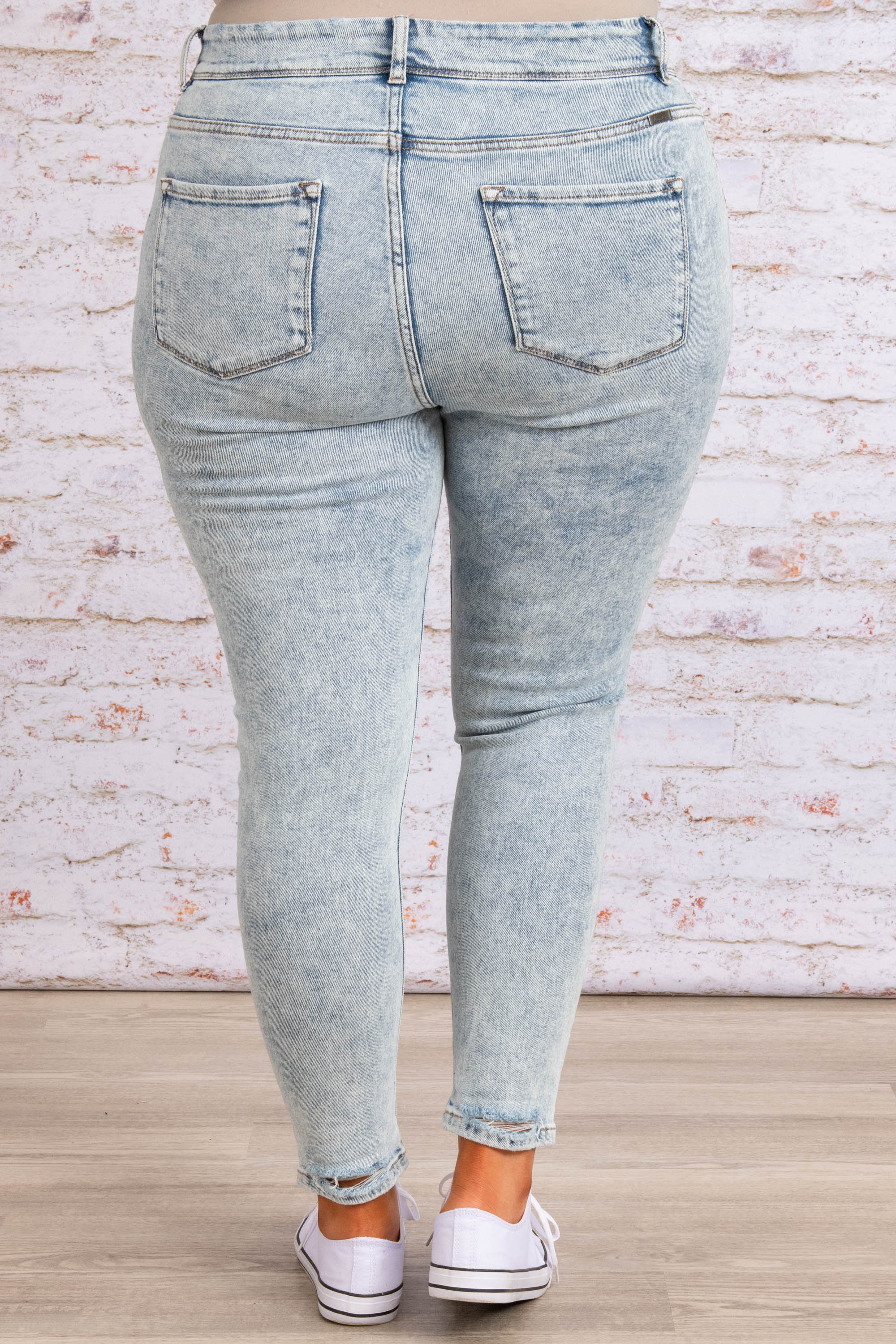 Stay Late Jeans, Light Wash - Giverhouse