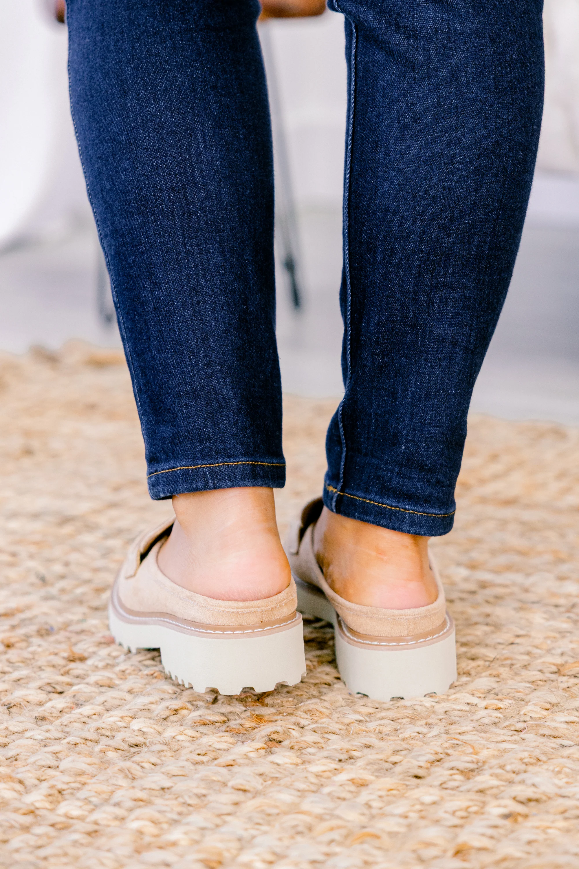 Back To Us Loafers, Taupe - Giverhouse