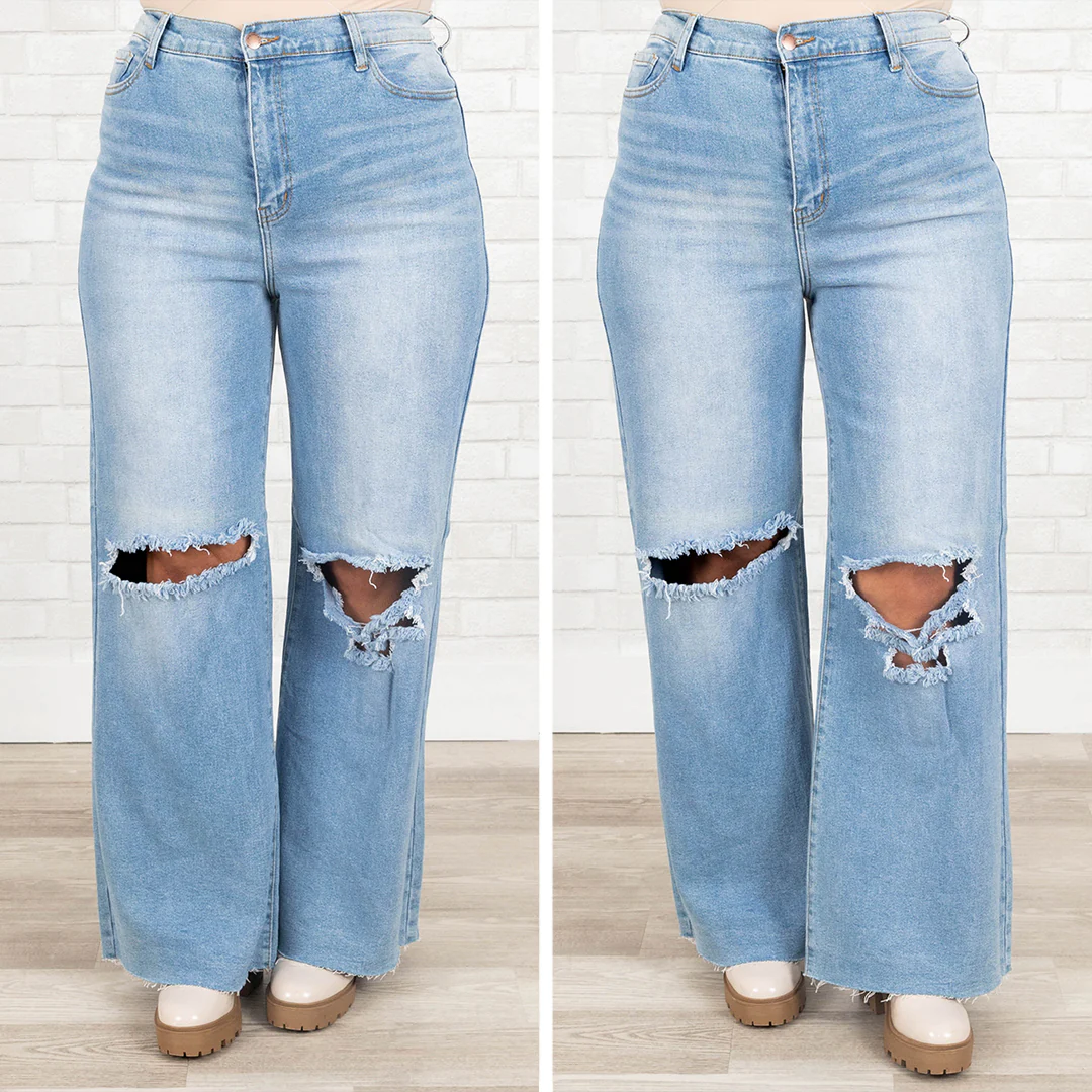 Exploring New Cities Jeans, Light Wash - Giverhouse