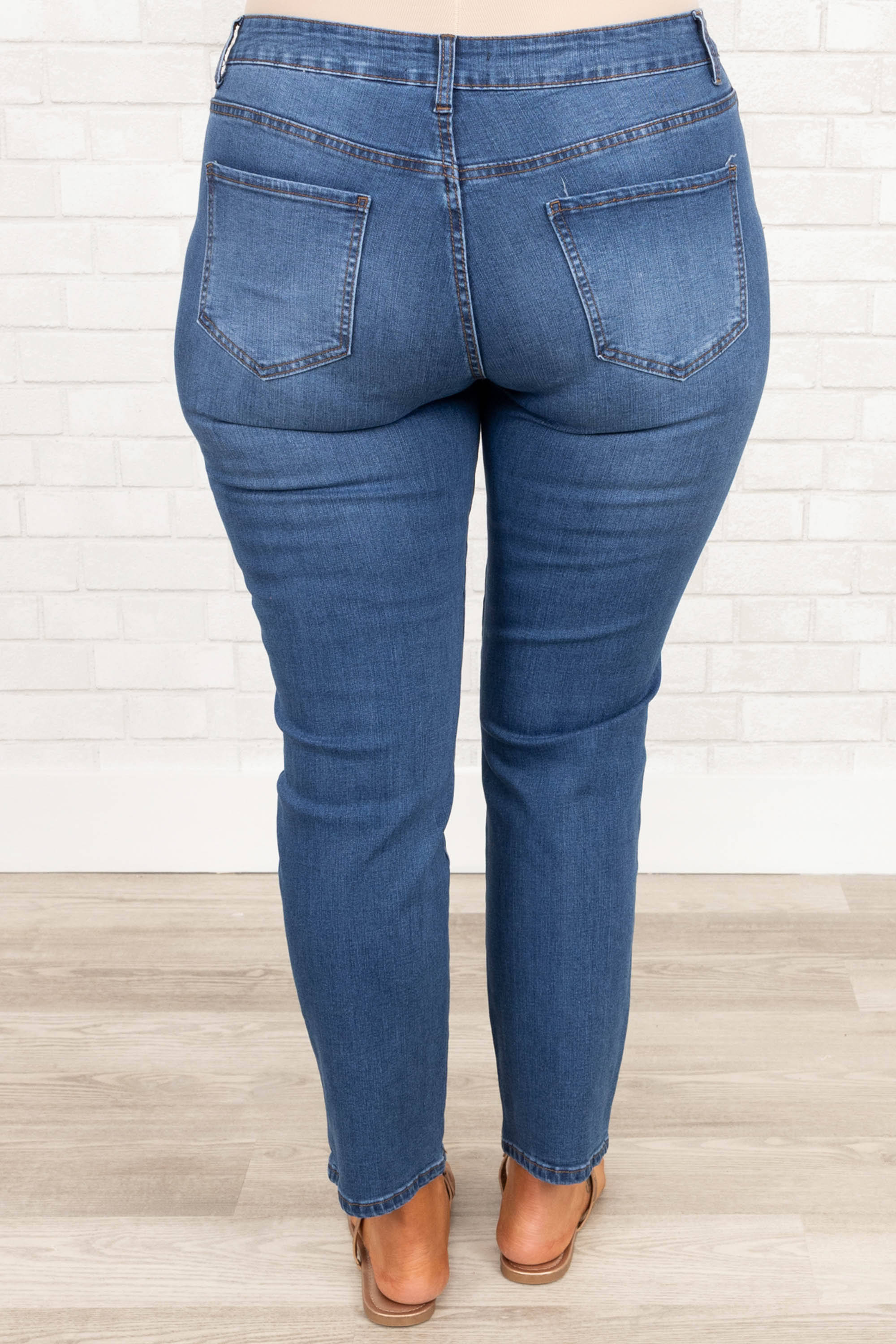 Naturally You Jeggings, Medium Wash - Giverhouse