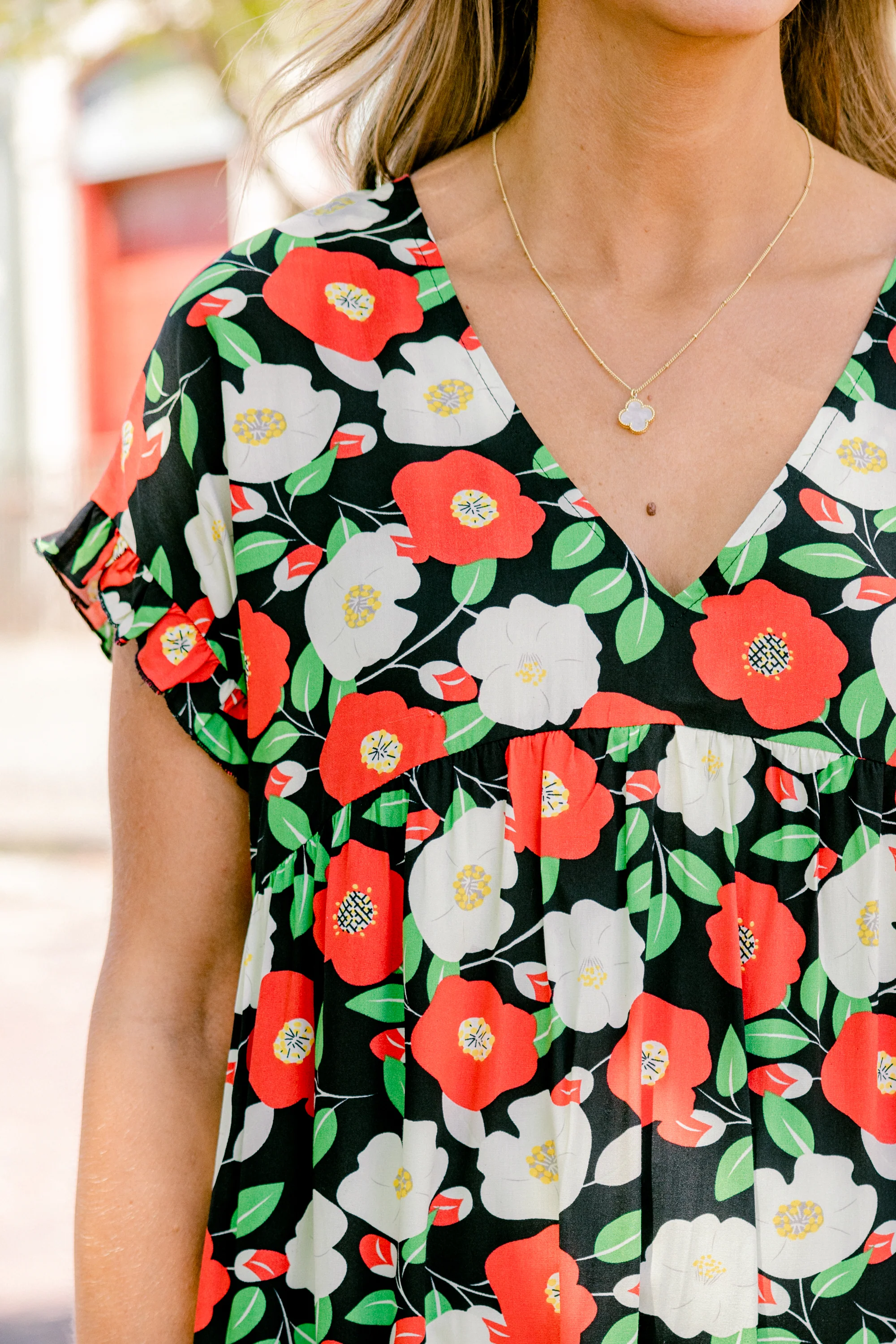 My Heart Is An Open Door Dress, Black - Giverhouse