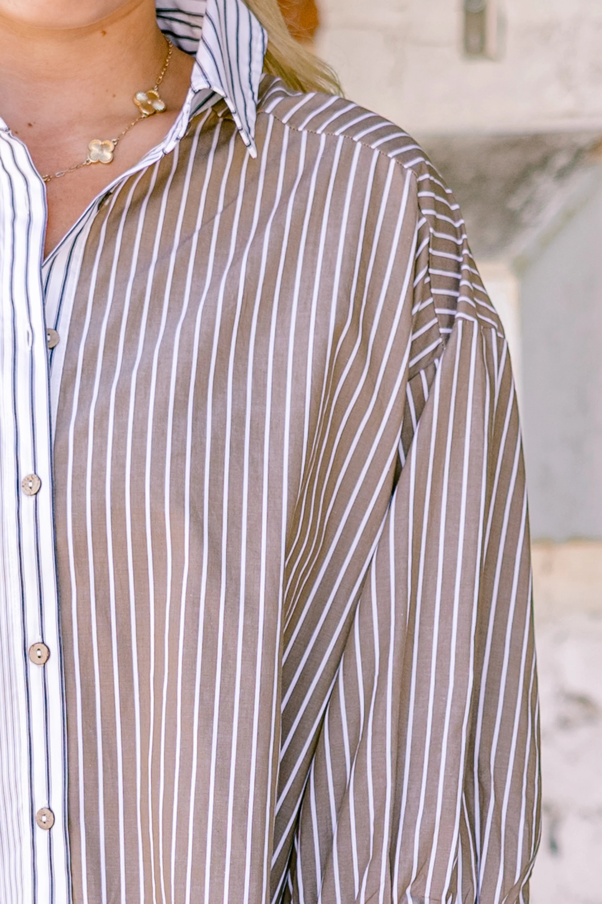 Feel Free Top, Brown Multi - Giverhouse