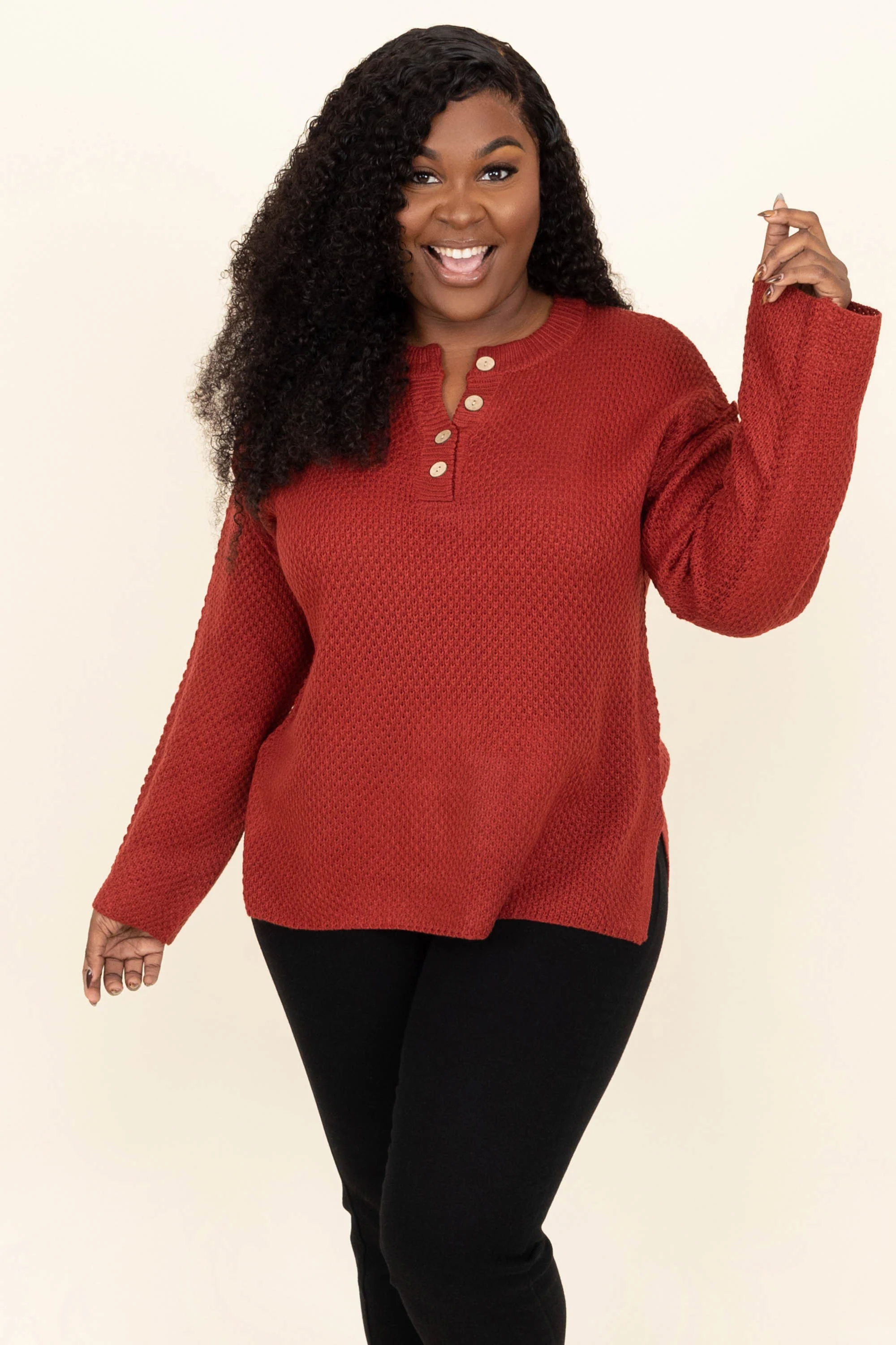 Leave A Clue Top, Red - Giverhouse