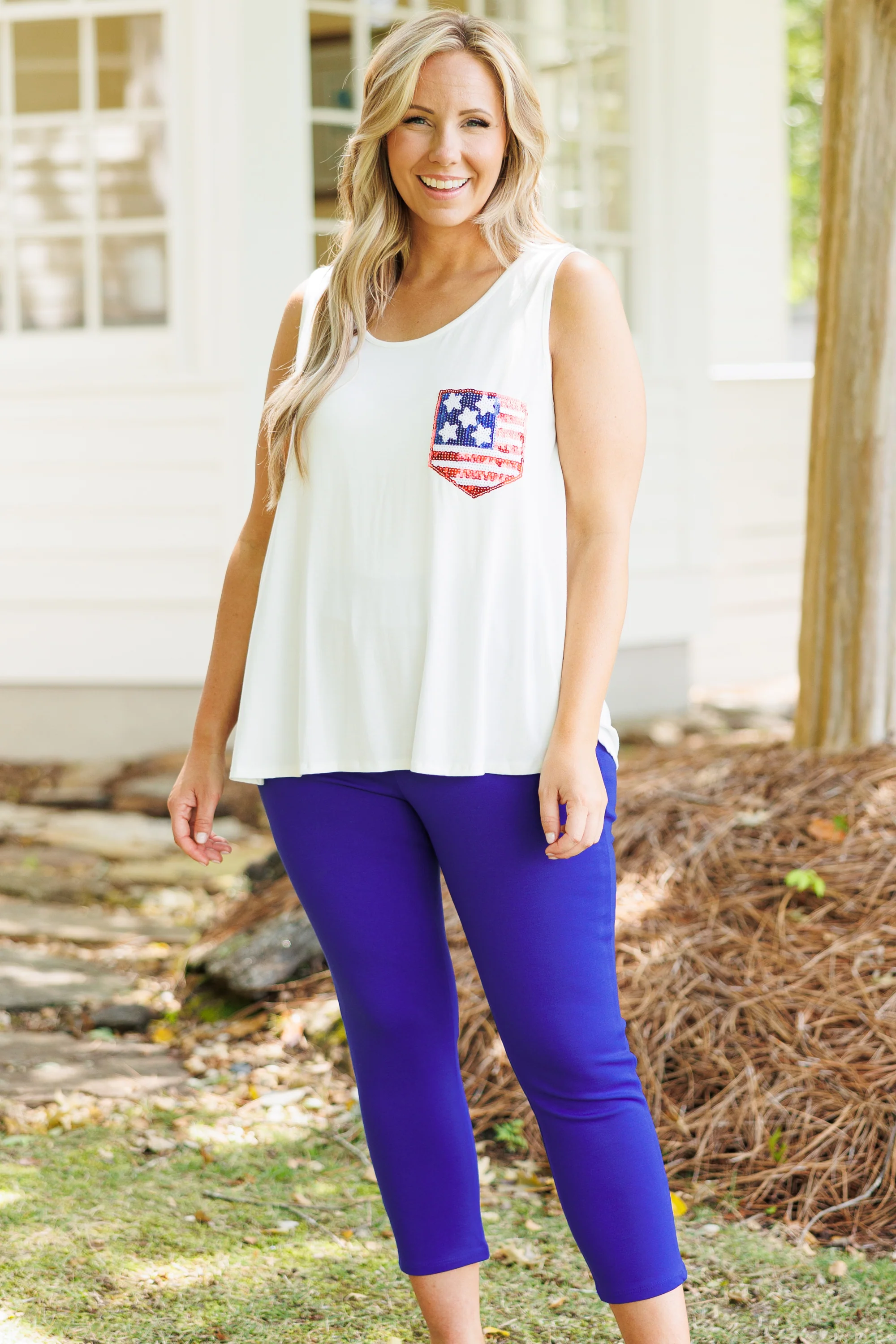 Business Lady Pants, Cobalt - Giverhouse