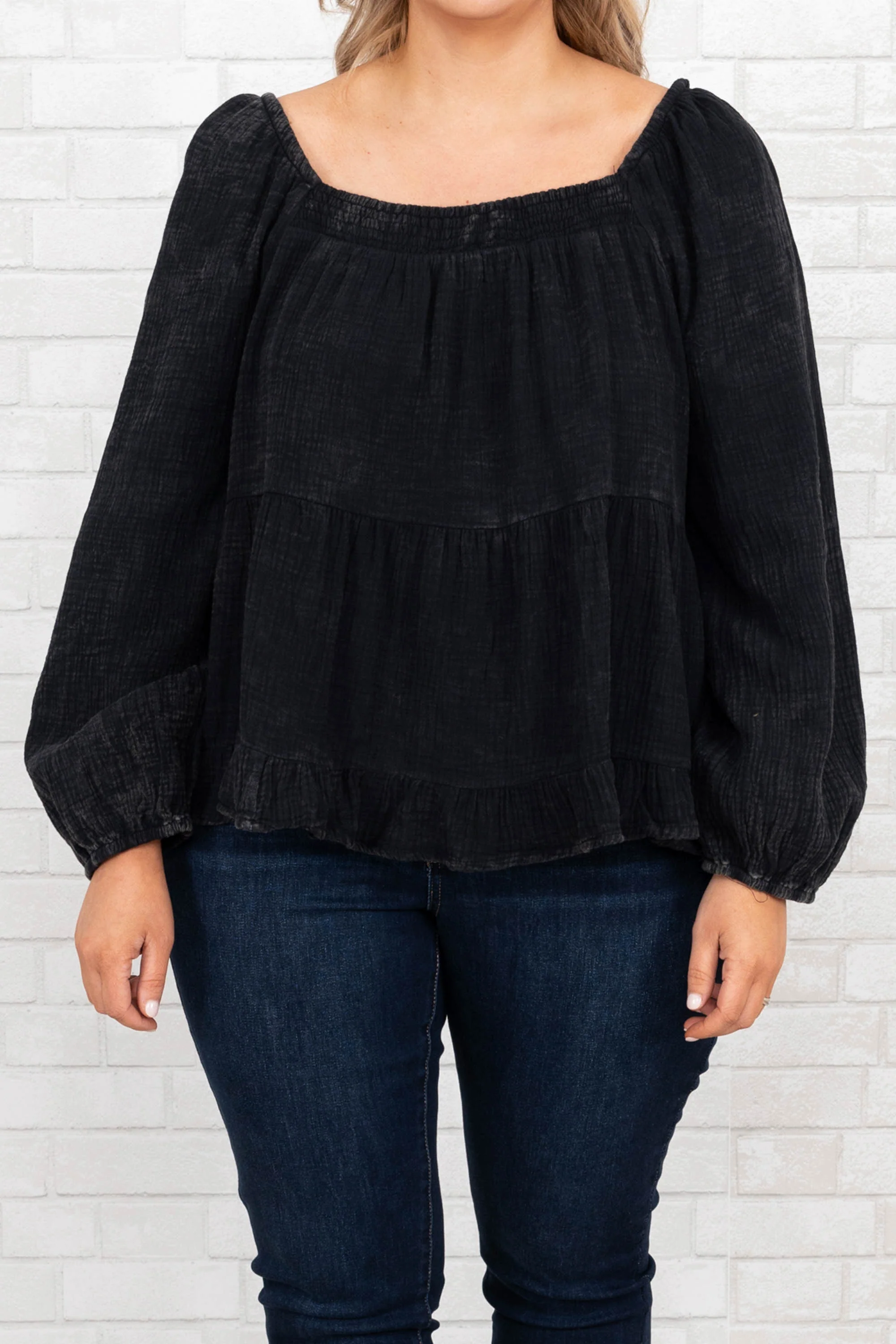 Come Home To Me Top, Black - Giverhouse