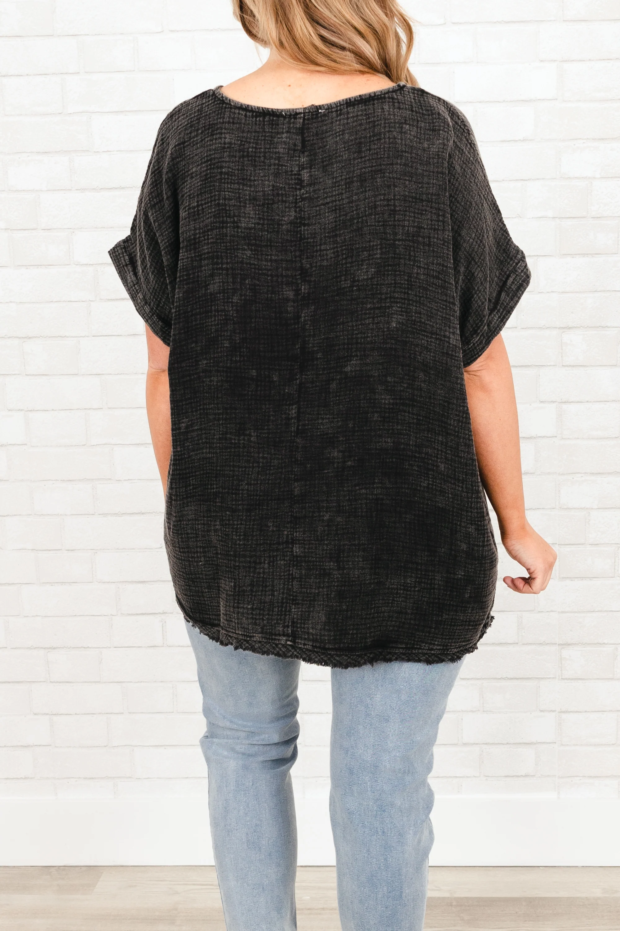 Took My Chances Top, Black - Giverhouse