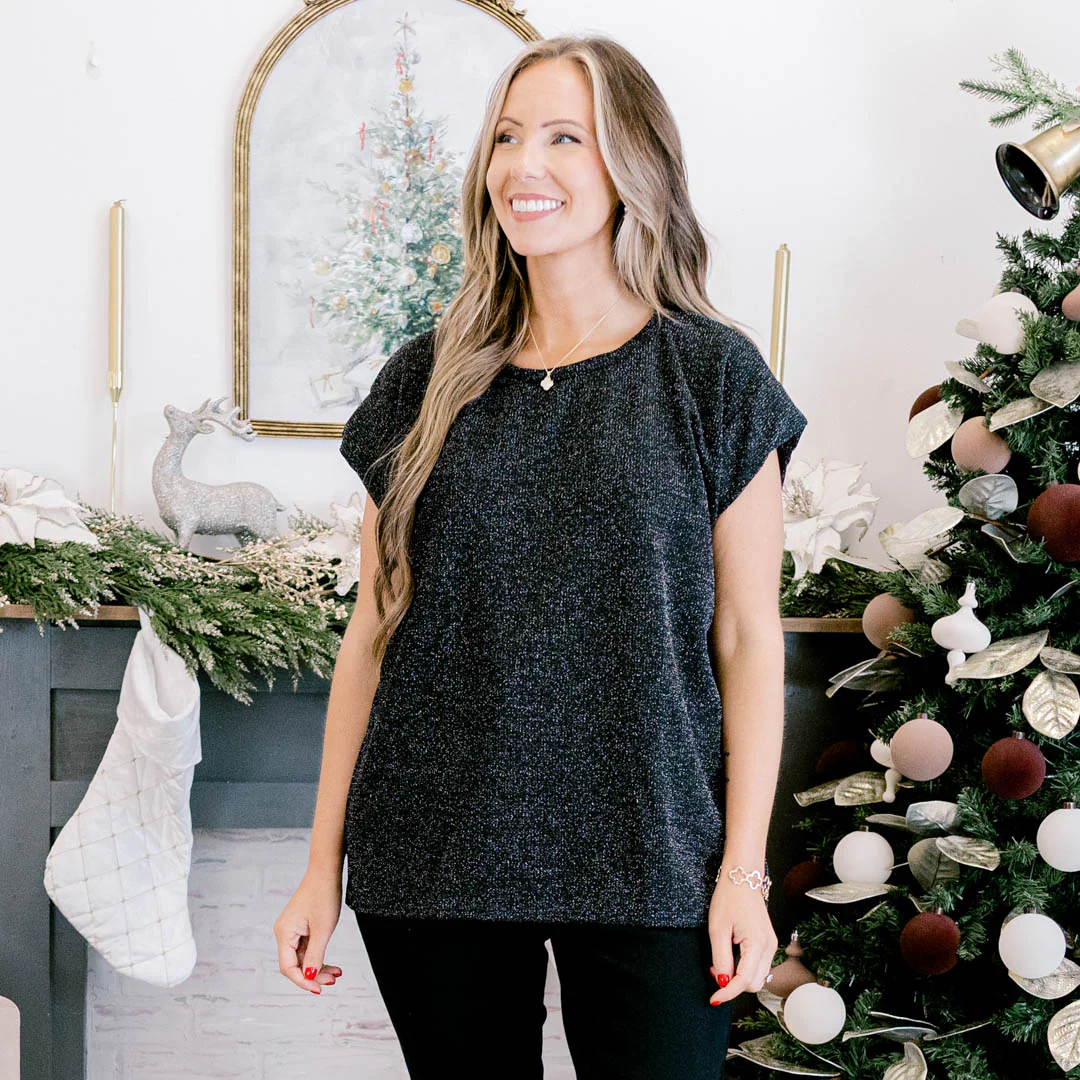 Make A Decision Top, Black - Giverhouse