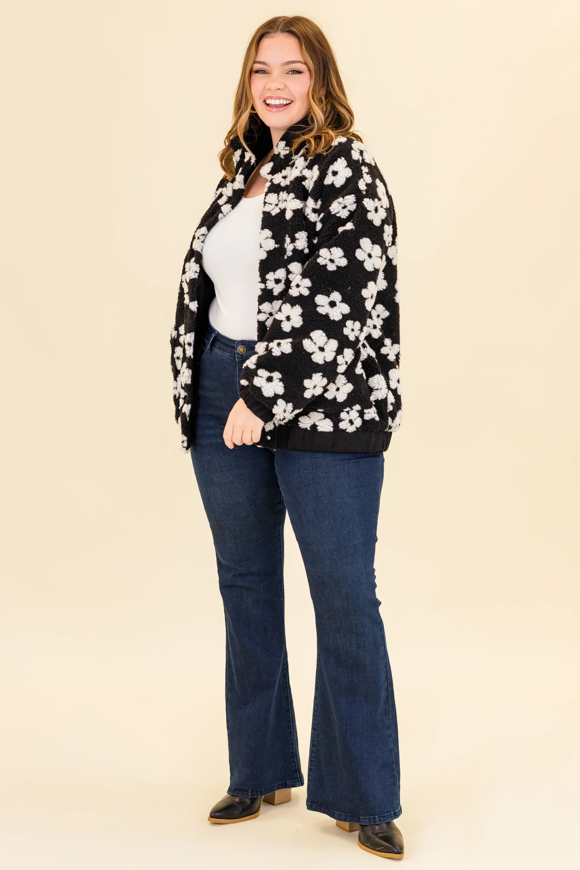 Cafe Conversations Jacket, Black - Giverhouse