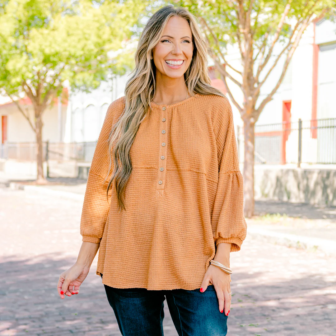 Eternal Embrace Top, Rust - Giverhouse