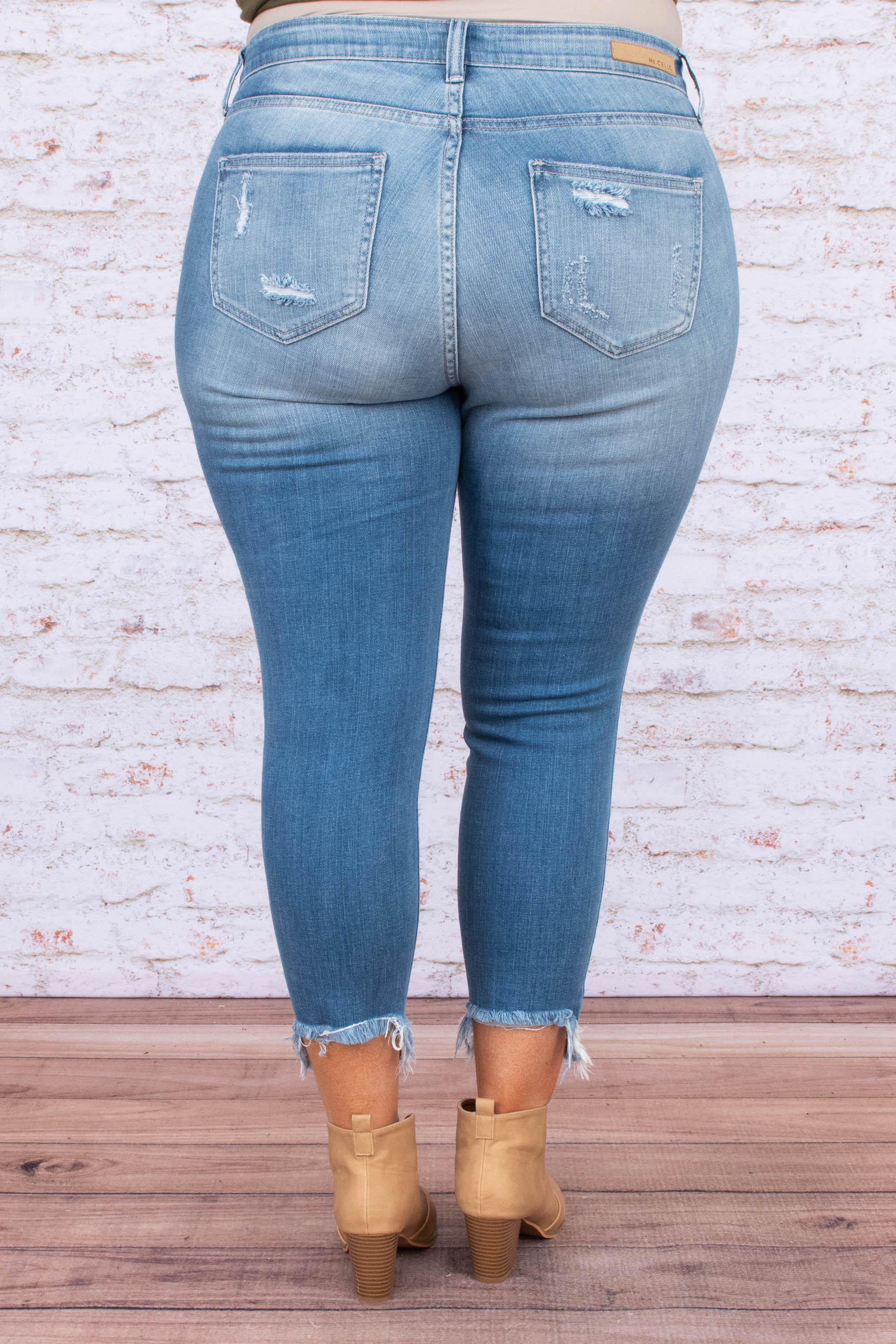 Blank Slate Skinny Jeans, Medium Wash - Giverhouse