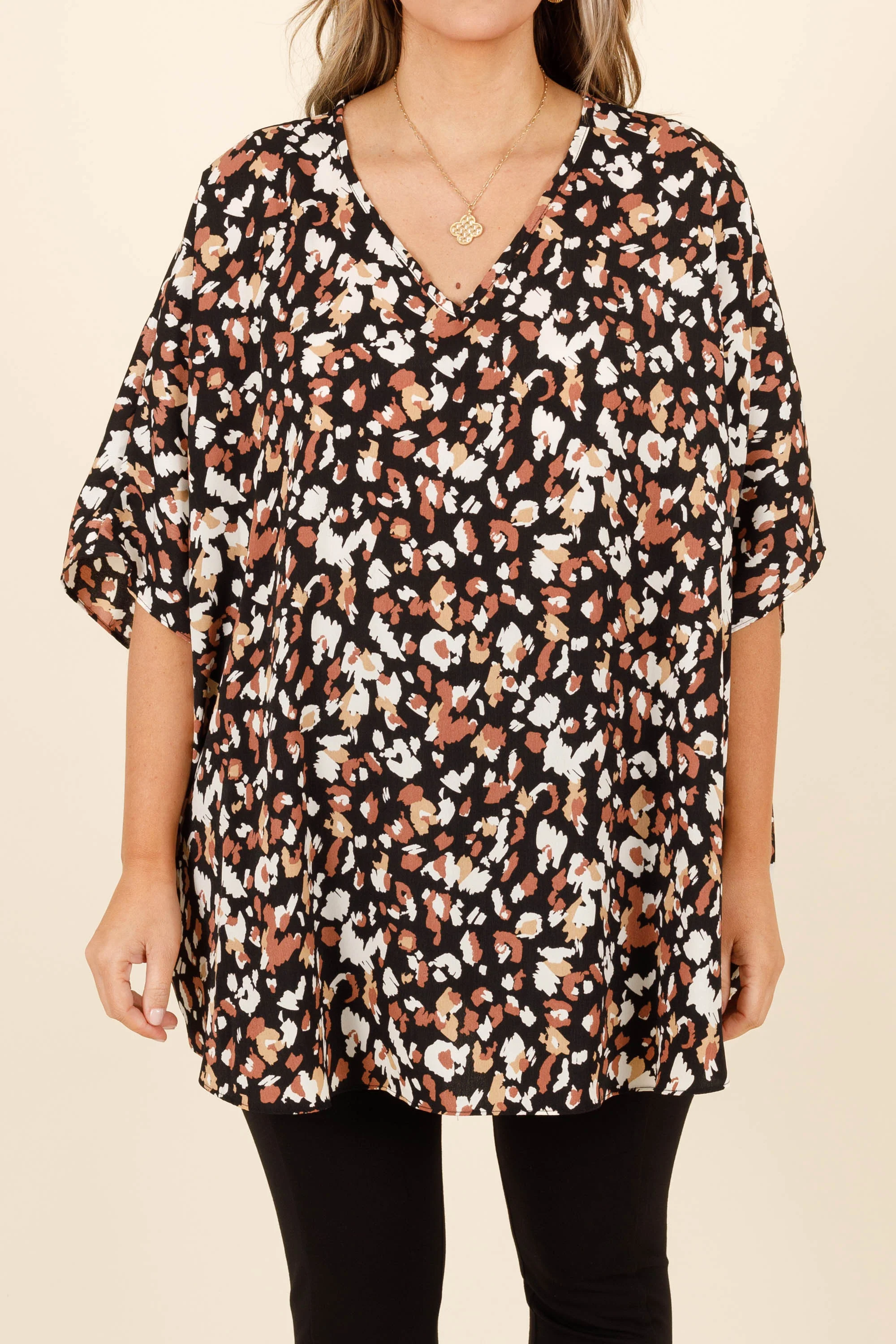 Right To My Heart Top, Black - Giverhouse