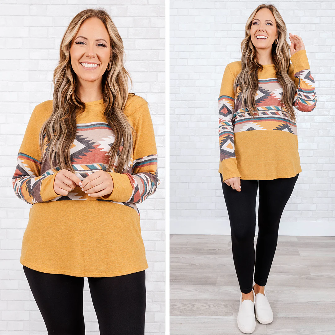 You Should Know Sweater, Mustard - Giverhouse