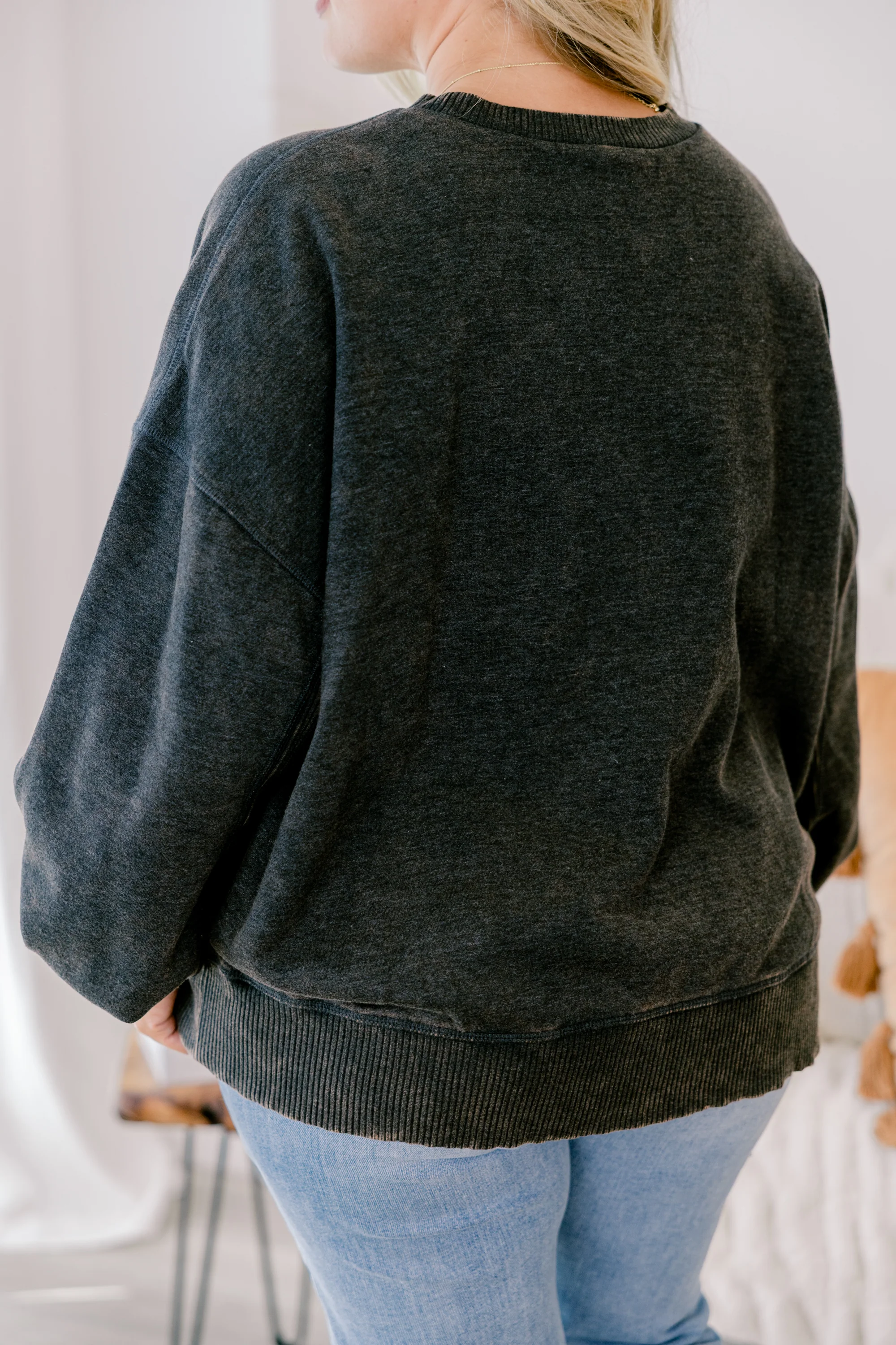 Only Getting Started Pullover, Black - Giverhouse