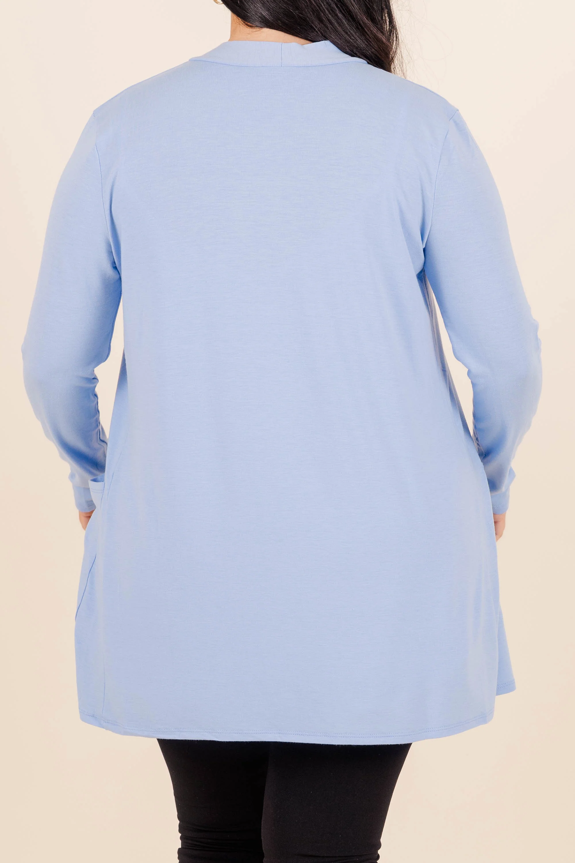 Kindness And Compassion Cardigan, Spring Blue - Giverhouse