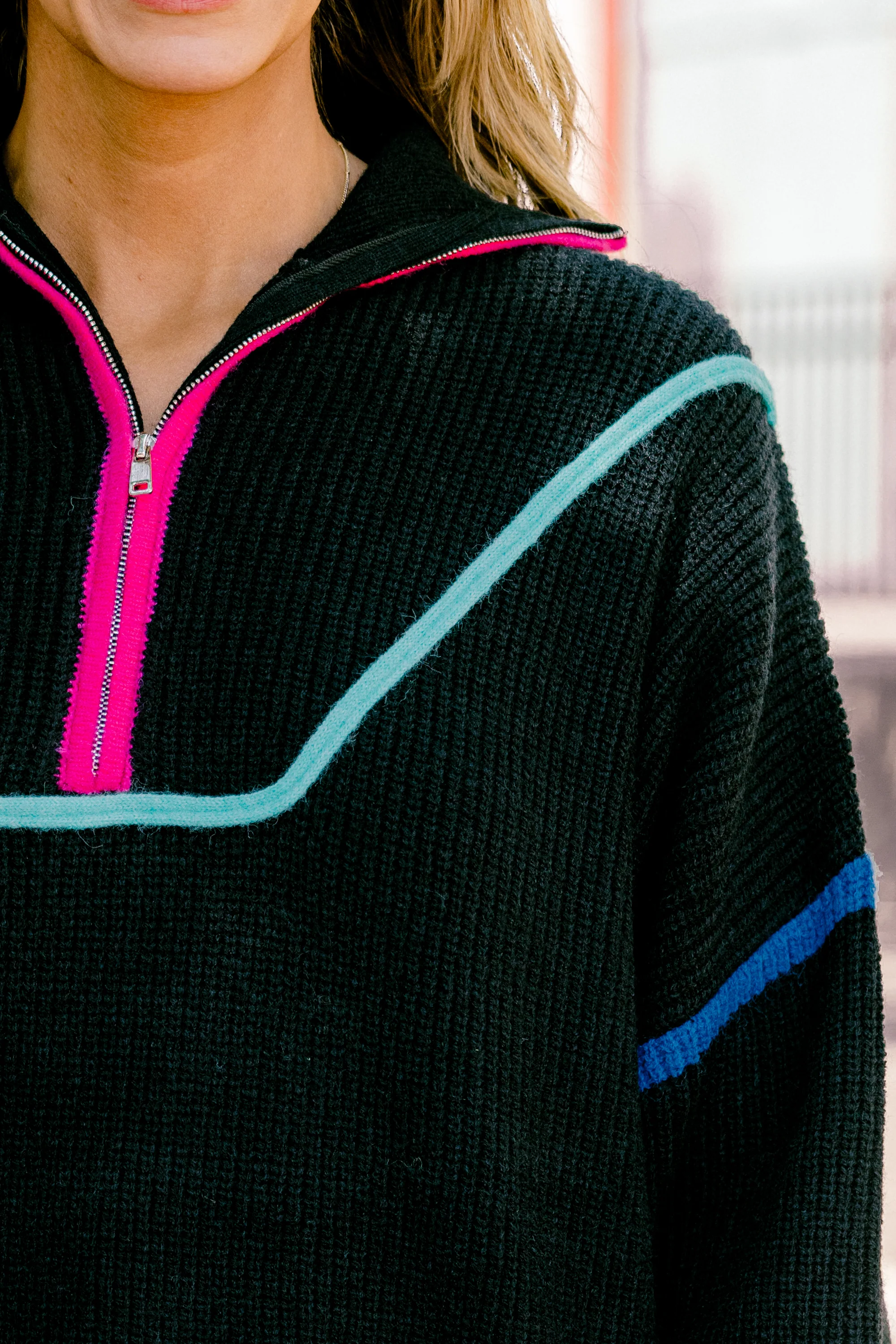 Falling For Fall Sweater, Black - Giverhouse