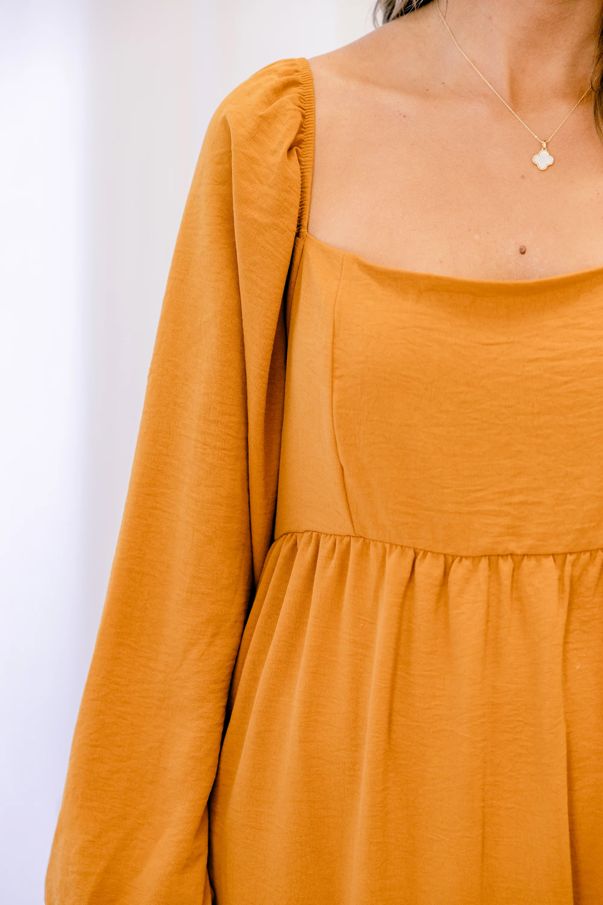 As Promised Dress, Rustic Mustard - Giverhouse