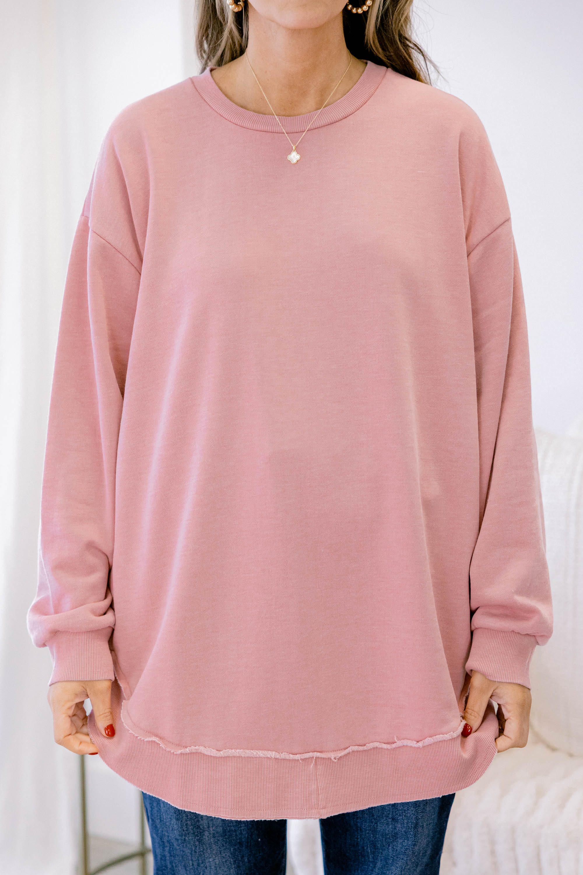 My Life In Pink Tunic, Light Pink - Giverhouse