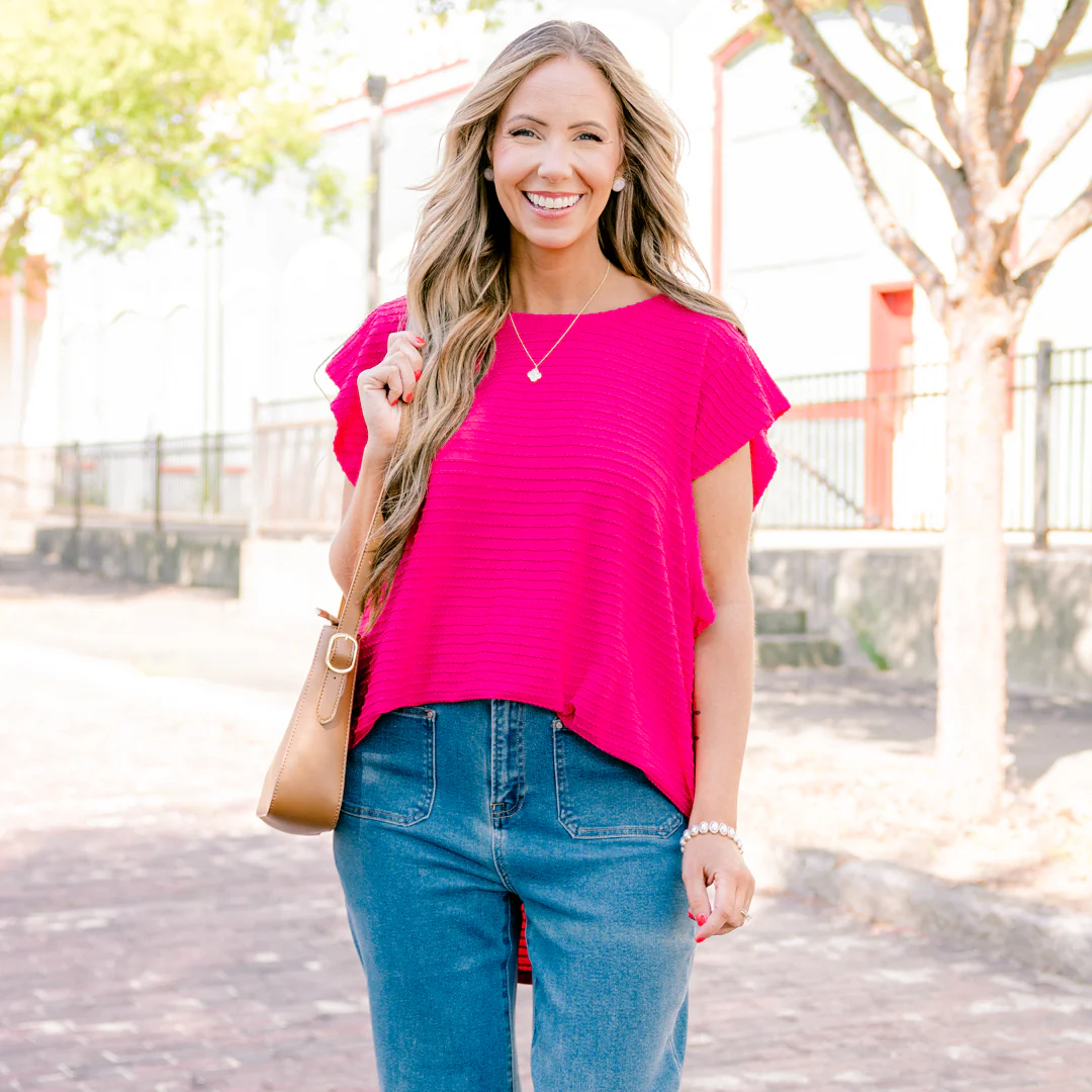 Leave Your Lover Top, Pink - Giverhouse