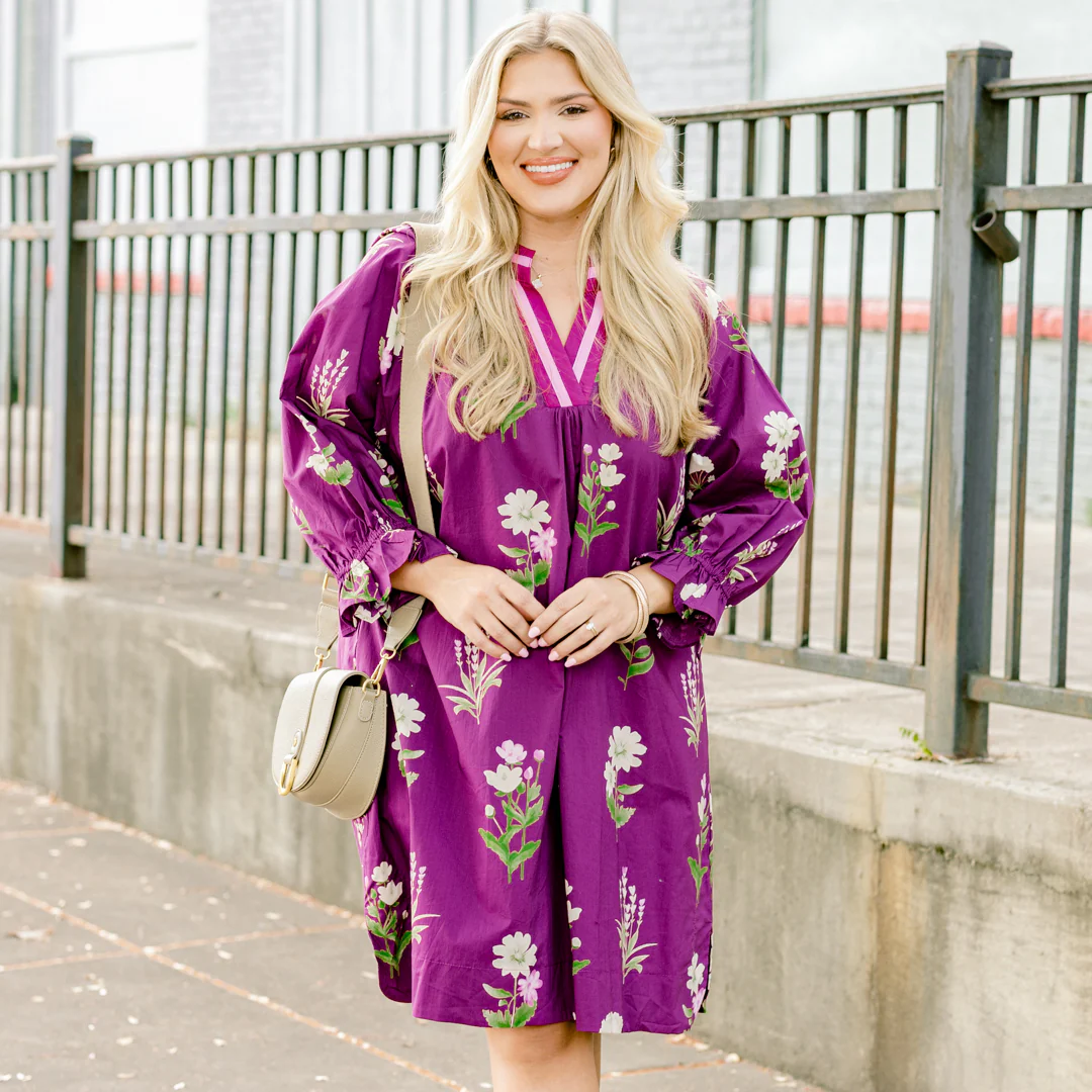 All To Yourself Dress, Plum - Giverhouse