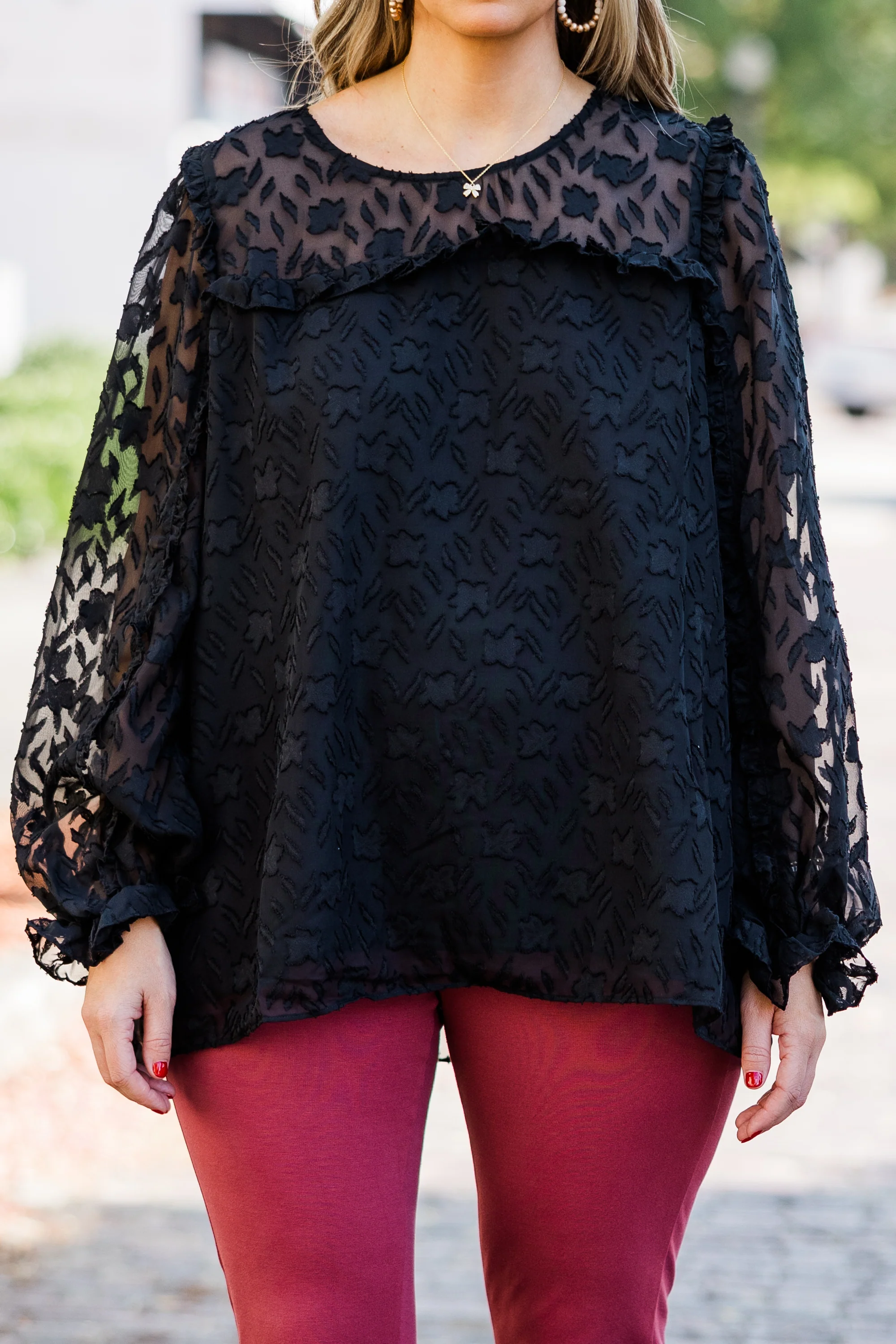 Check Yourself Top, Black - Giverhouse