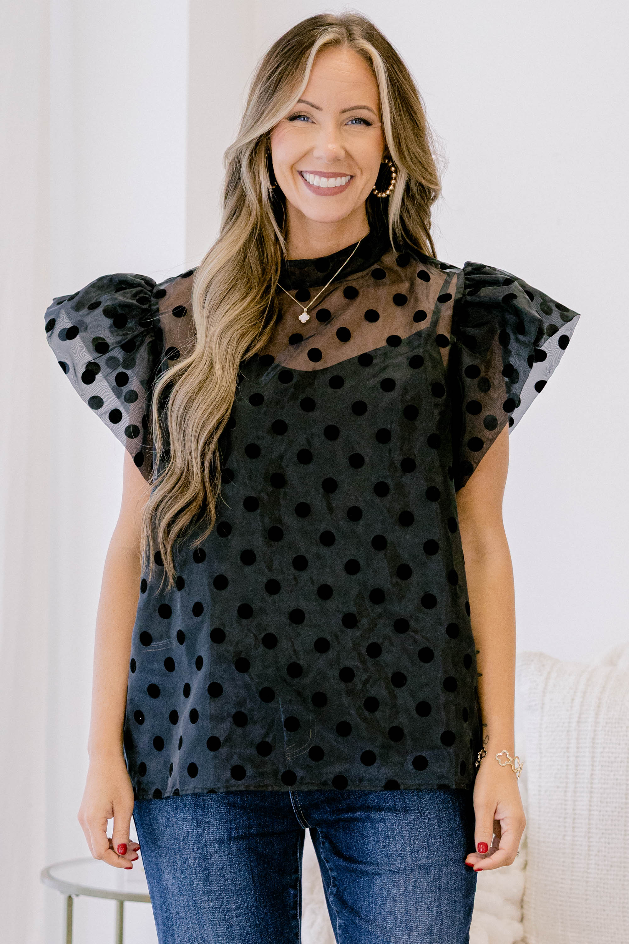 Lost In The World Blouse, Black - Giverhouse