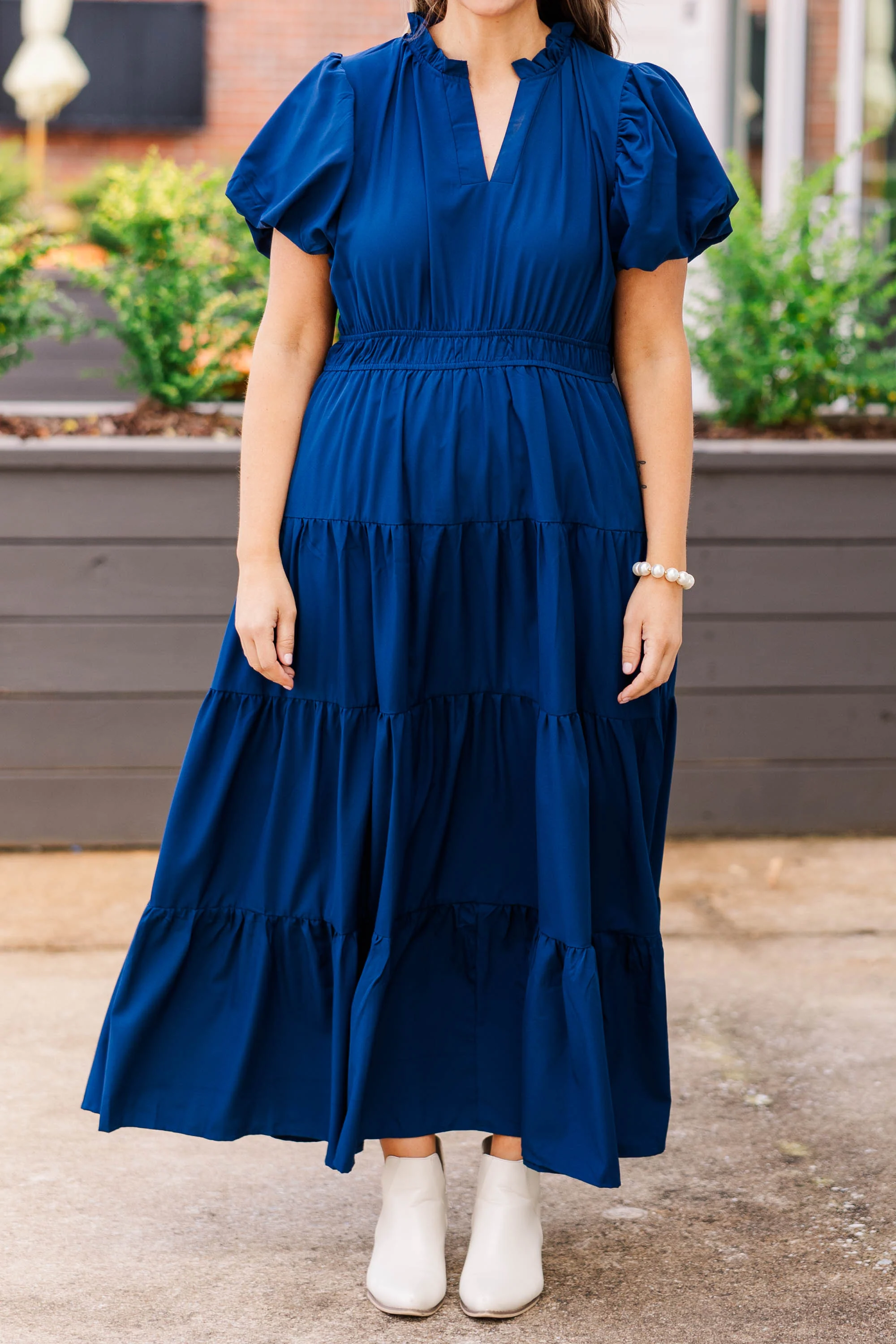 Everything I Love Dress, Navy - Giverhouse