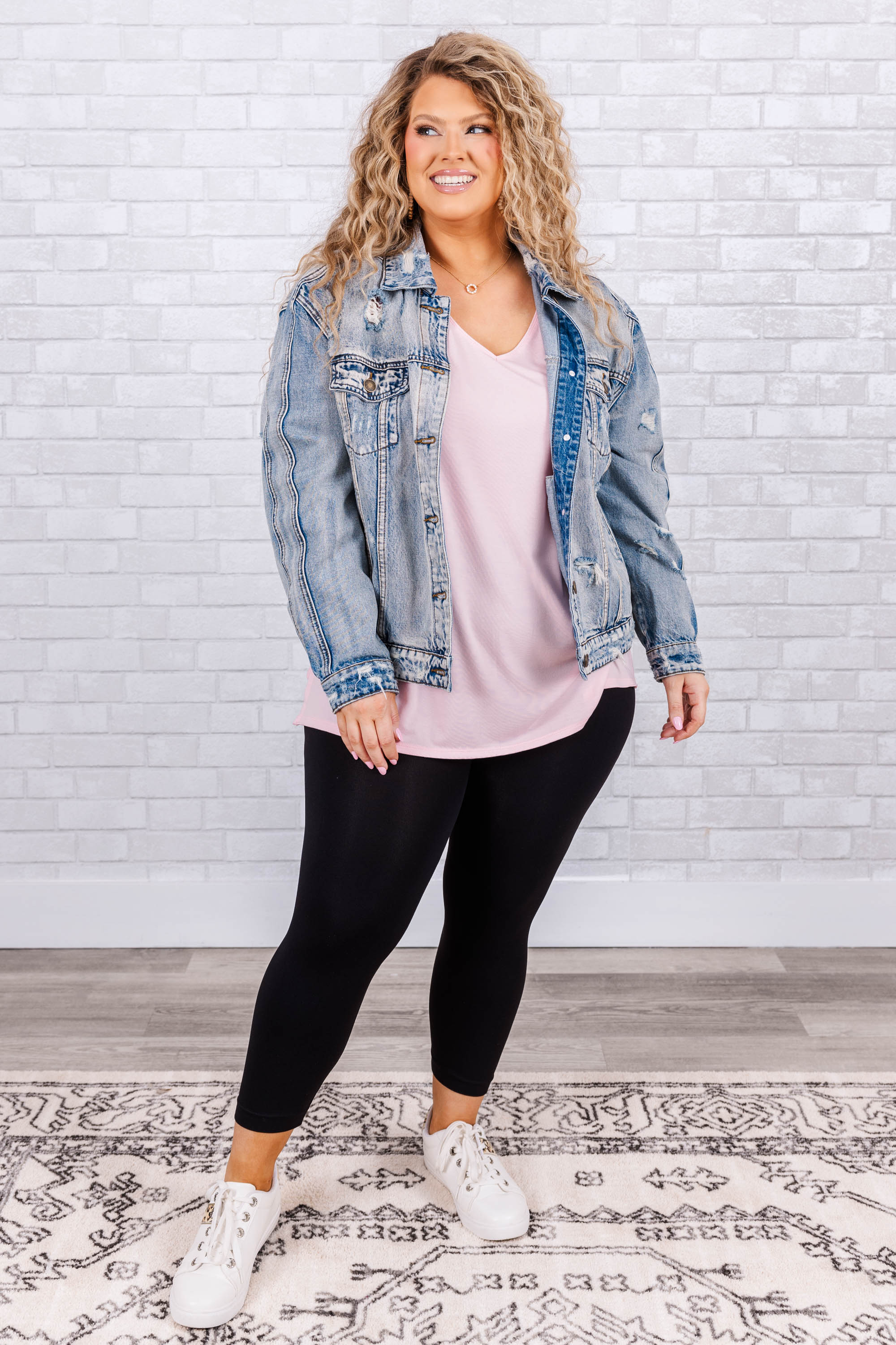 With Open Arms Tank, Dusty Pink - Giverhouse