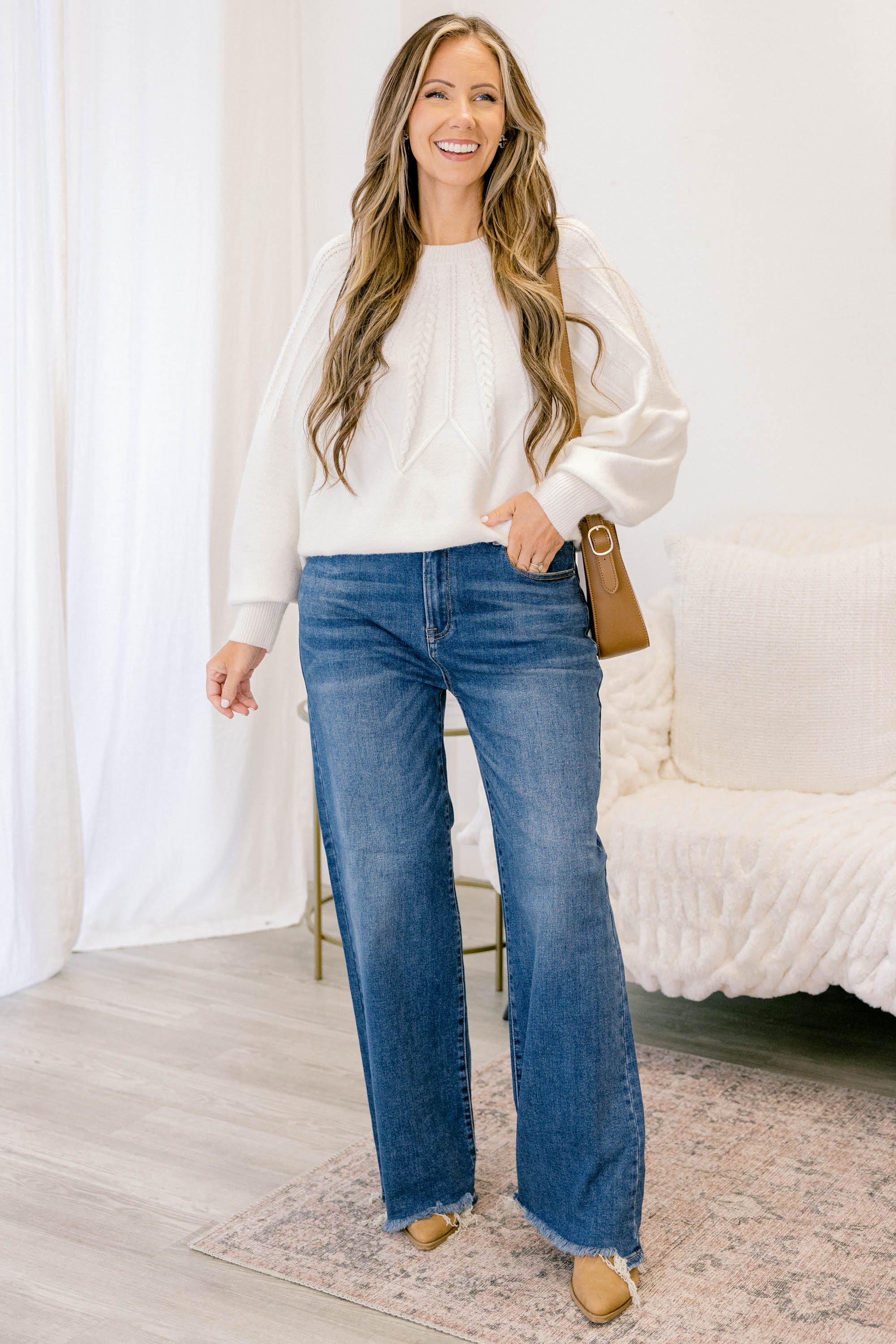 Own The Look Jeans, Dark Wash - Giverhouse