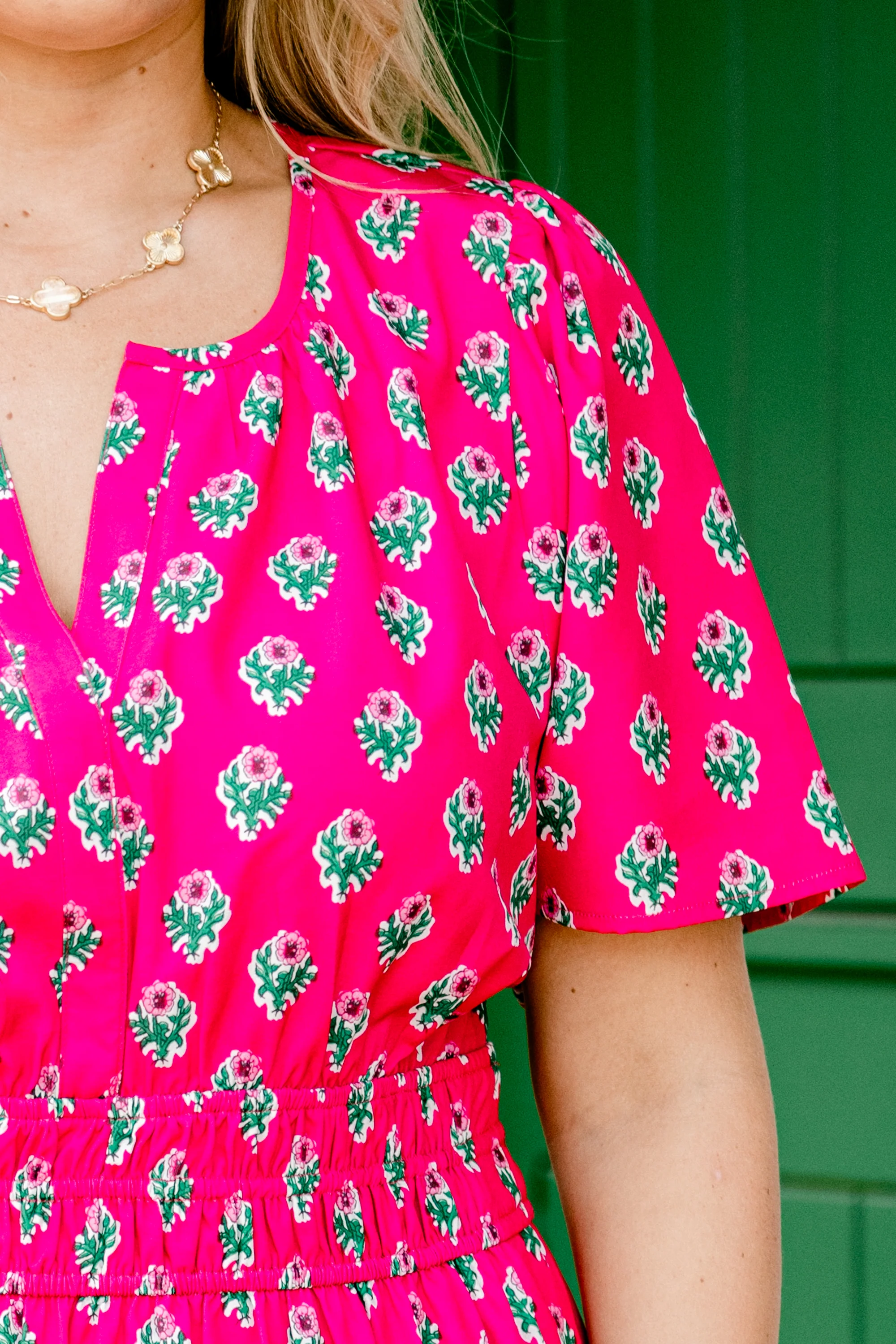 Wish Me Joy Dress, Fuchsia Mix - Giverhouse