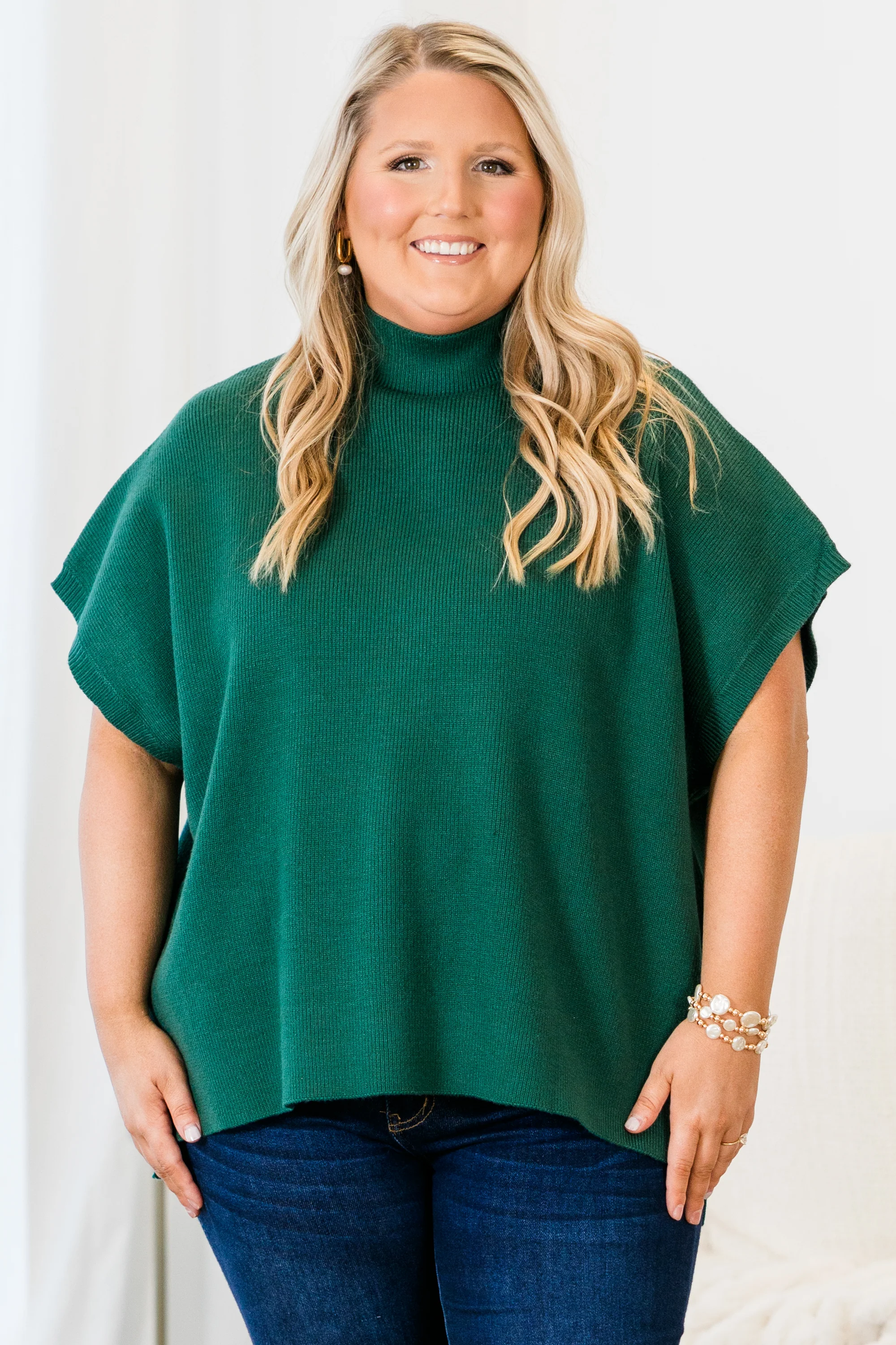 Do Anything Sweater, Hunter Green - Giverhouse