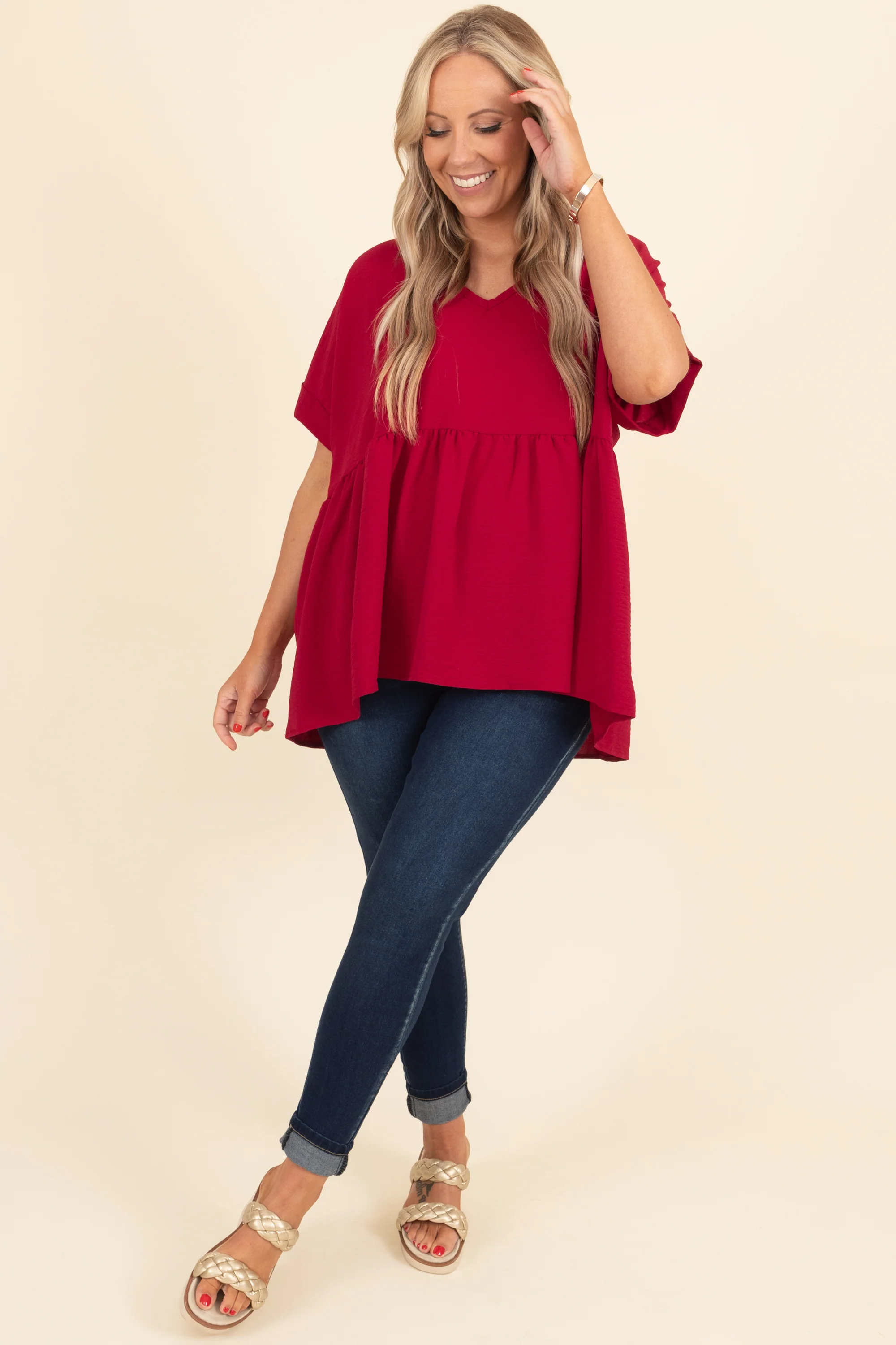 These Are My People Jeggings, Dark Wash - Giverhouse