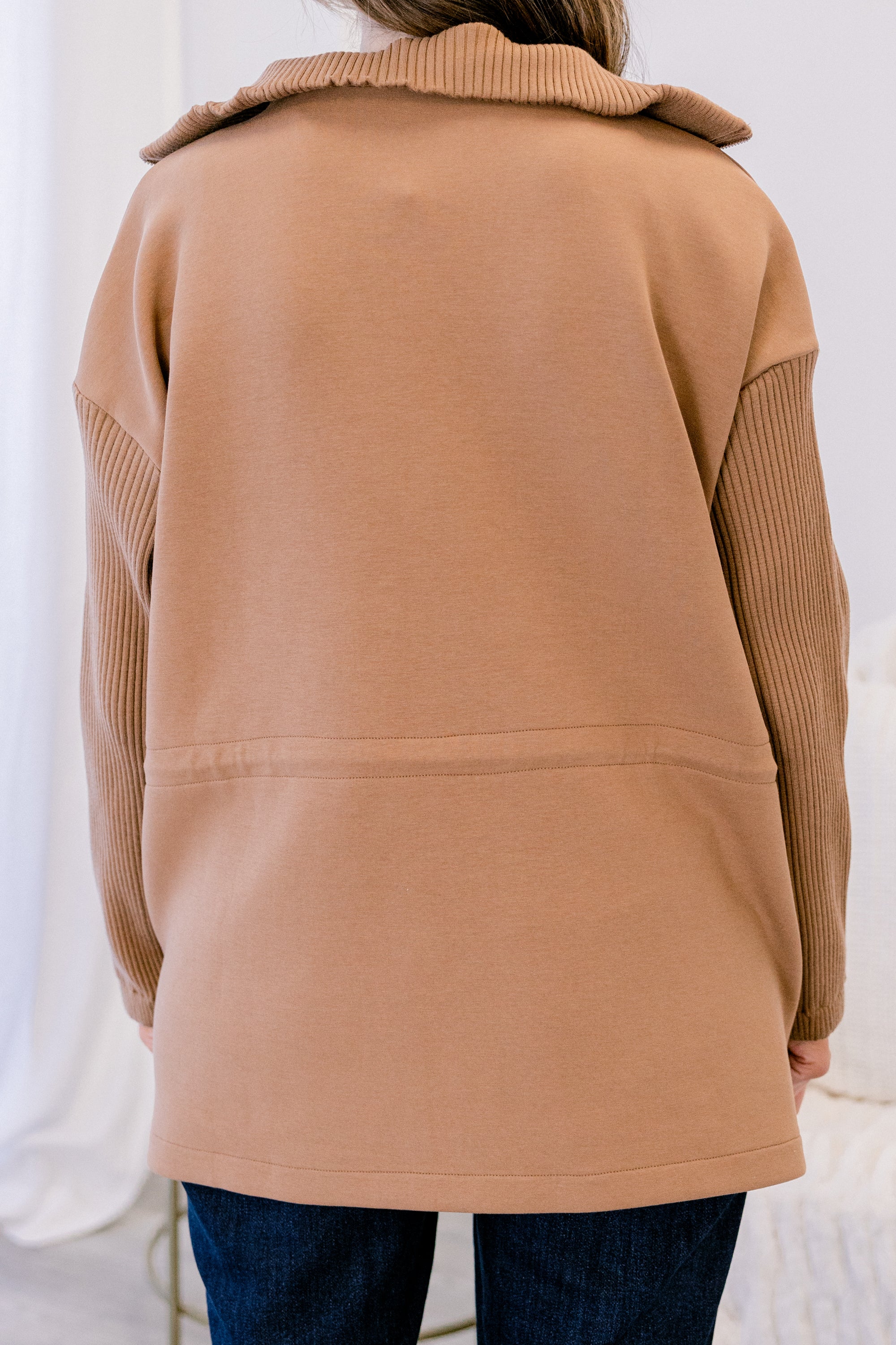 Gather Around The Fire Jacket, Brown - Giverhouse