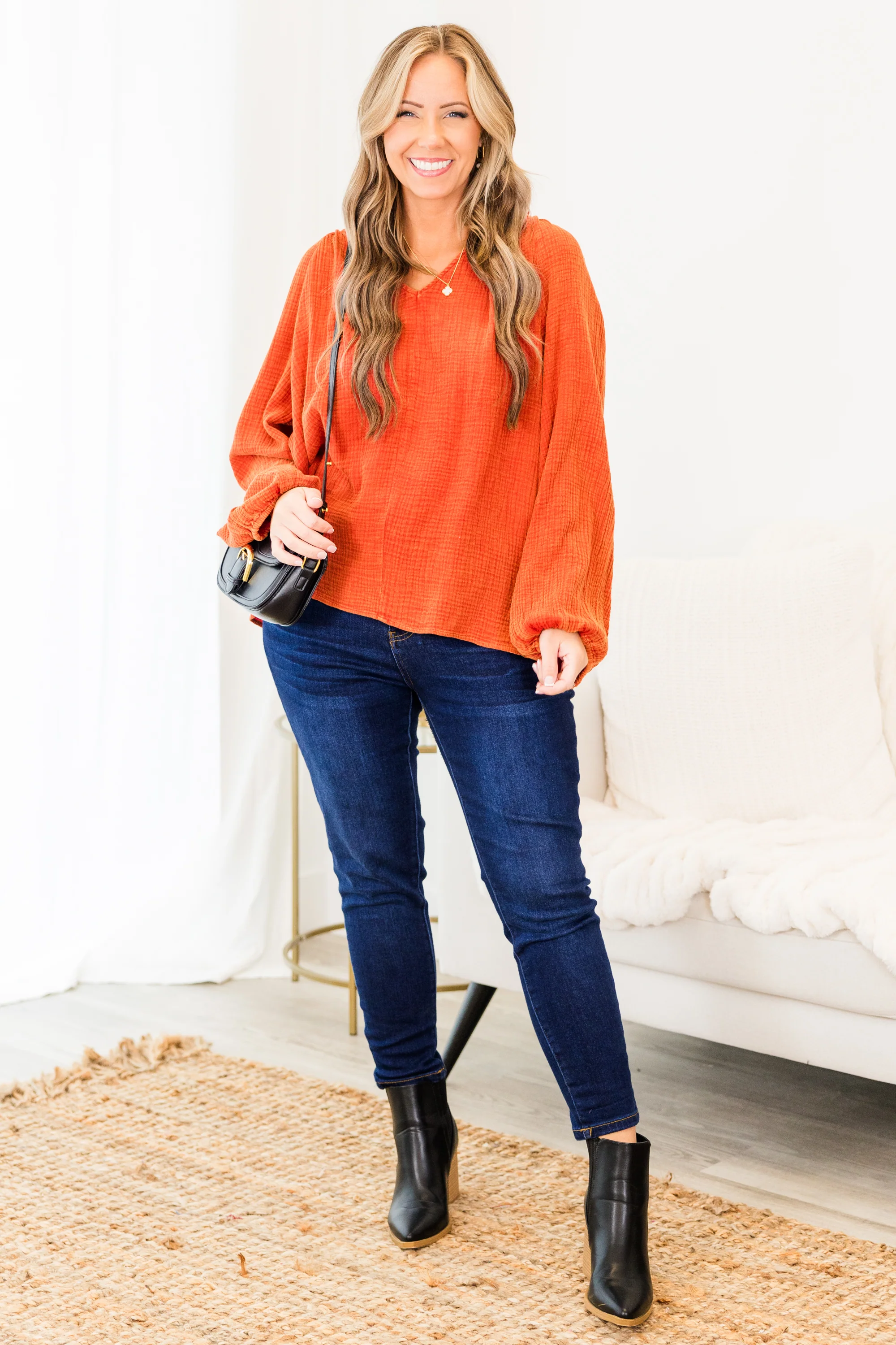 Be Awesome Top, Rust - Giverhouse